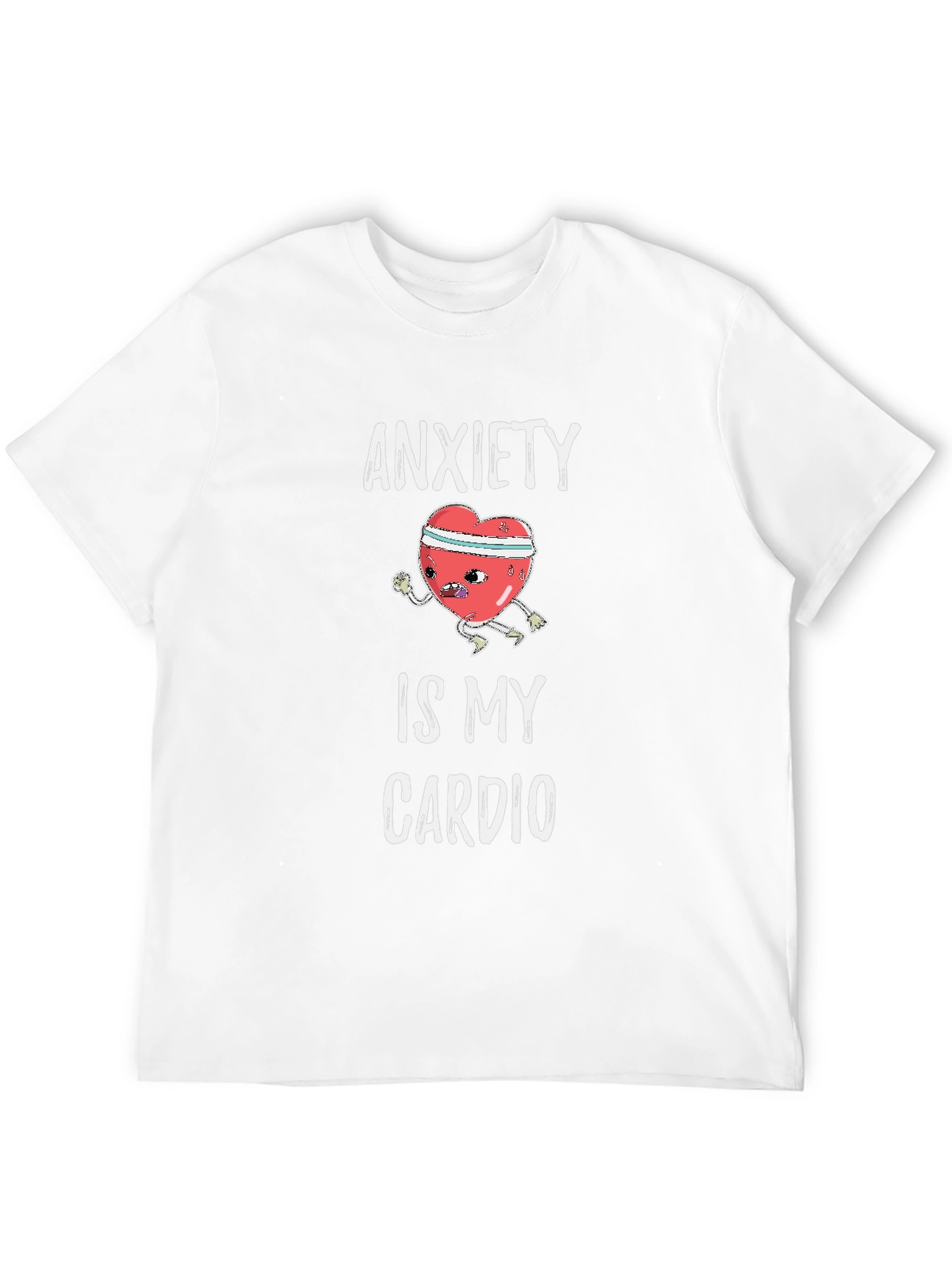 Anxiety Is My Cardio Graphic Tee