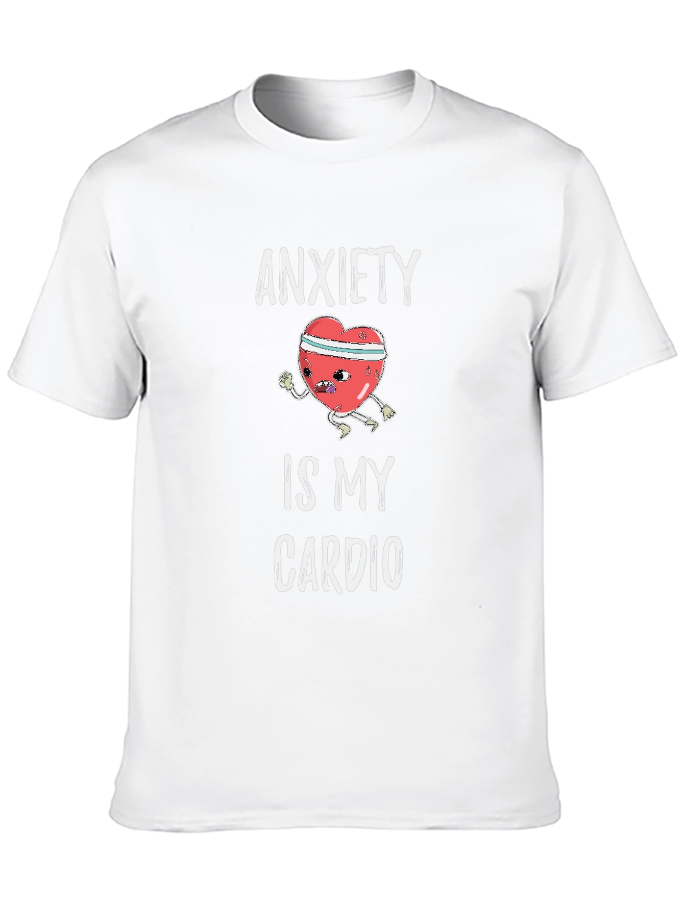 Anxiety Is My Cardio Graphic Tee