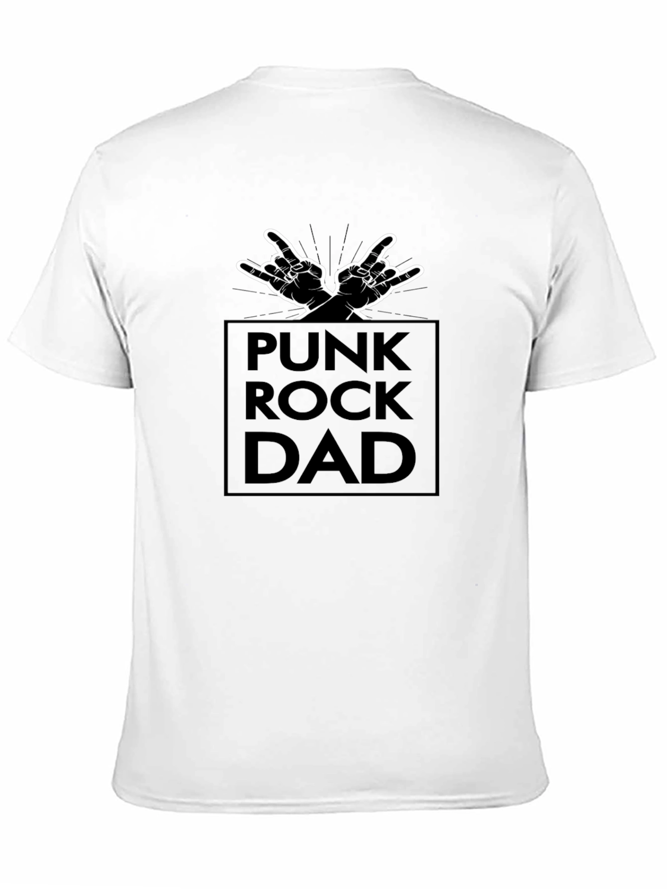 Punk Rock Dad T-Shirt - Cool Fathers Day Gift