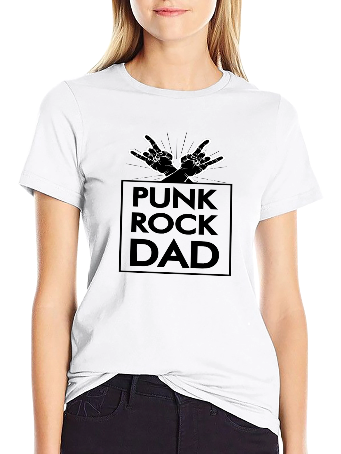 Punk Rock Dad T-Shirt - Cool Fathers Day Gift
