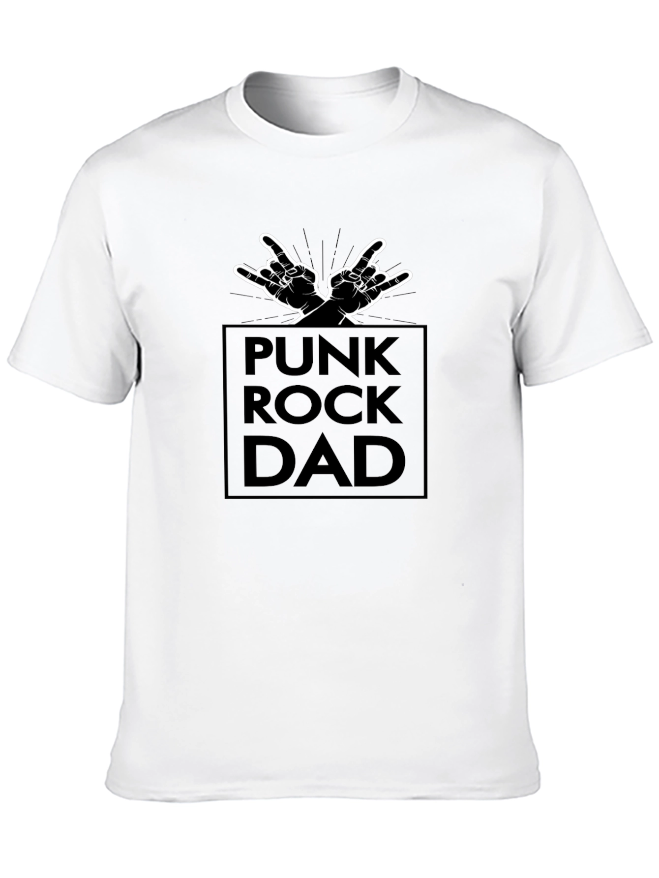 Punk Rock Dad T-Shirt - Cool Fathers Day Gift