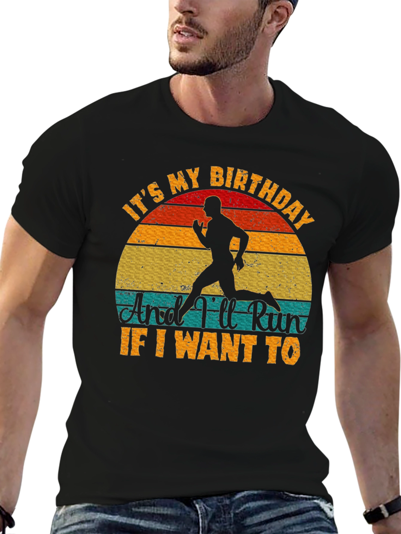 Birthday Runner T-Shirt - Run If I Want To
