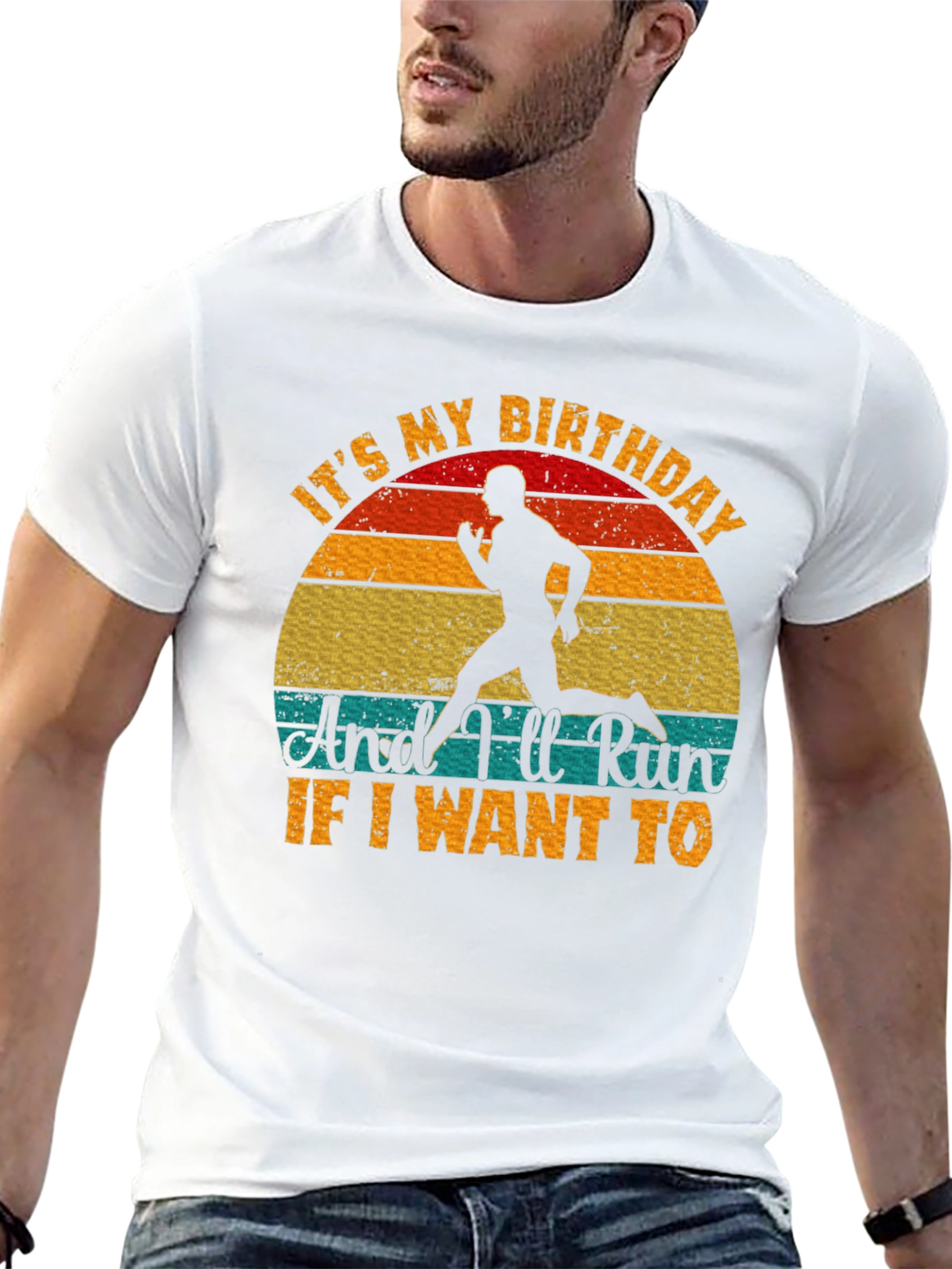 Birthday Runner T-Shirt - Run If I Want To