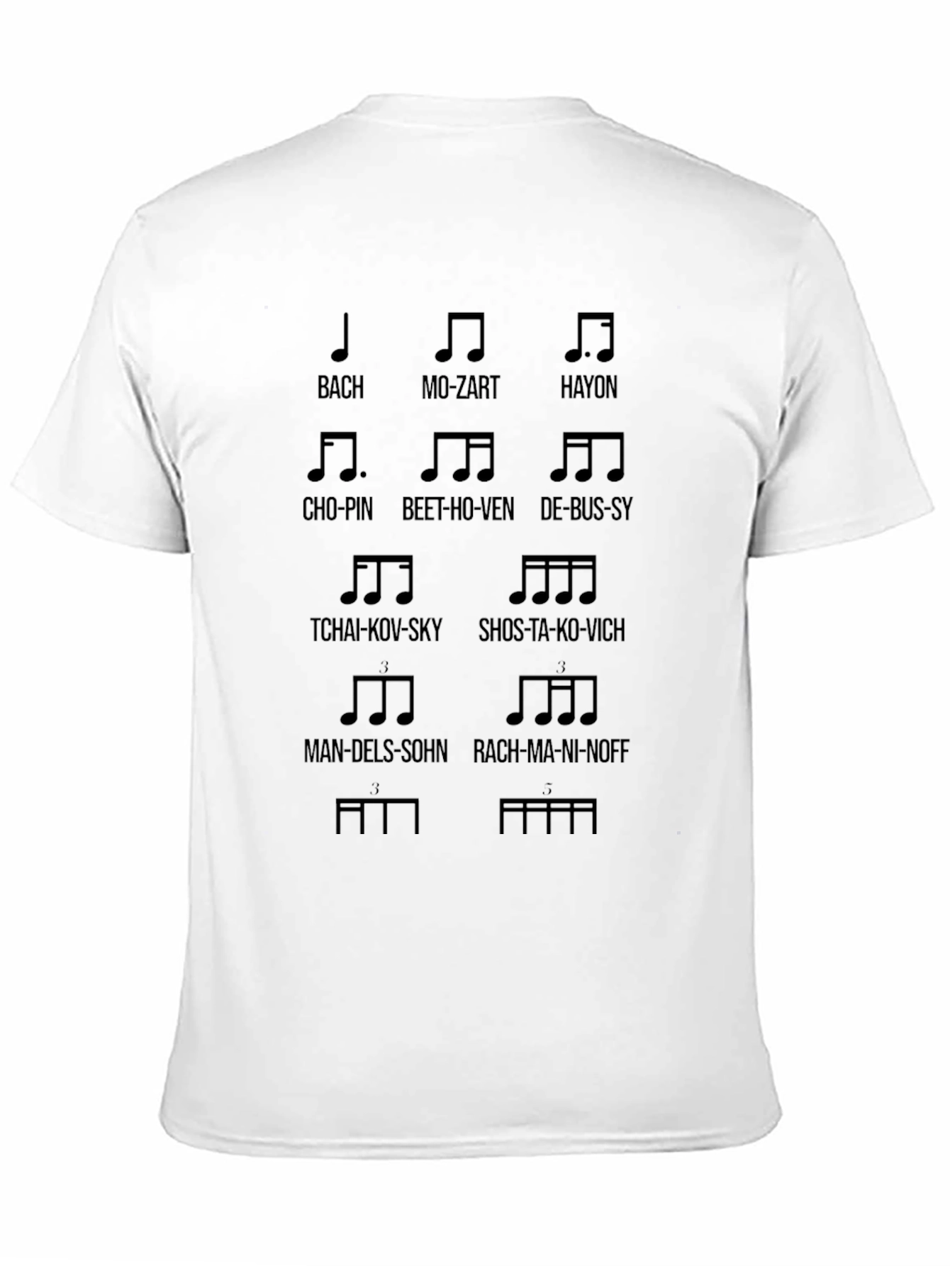 Composer Music Note Pun T-Shirt