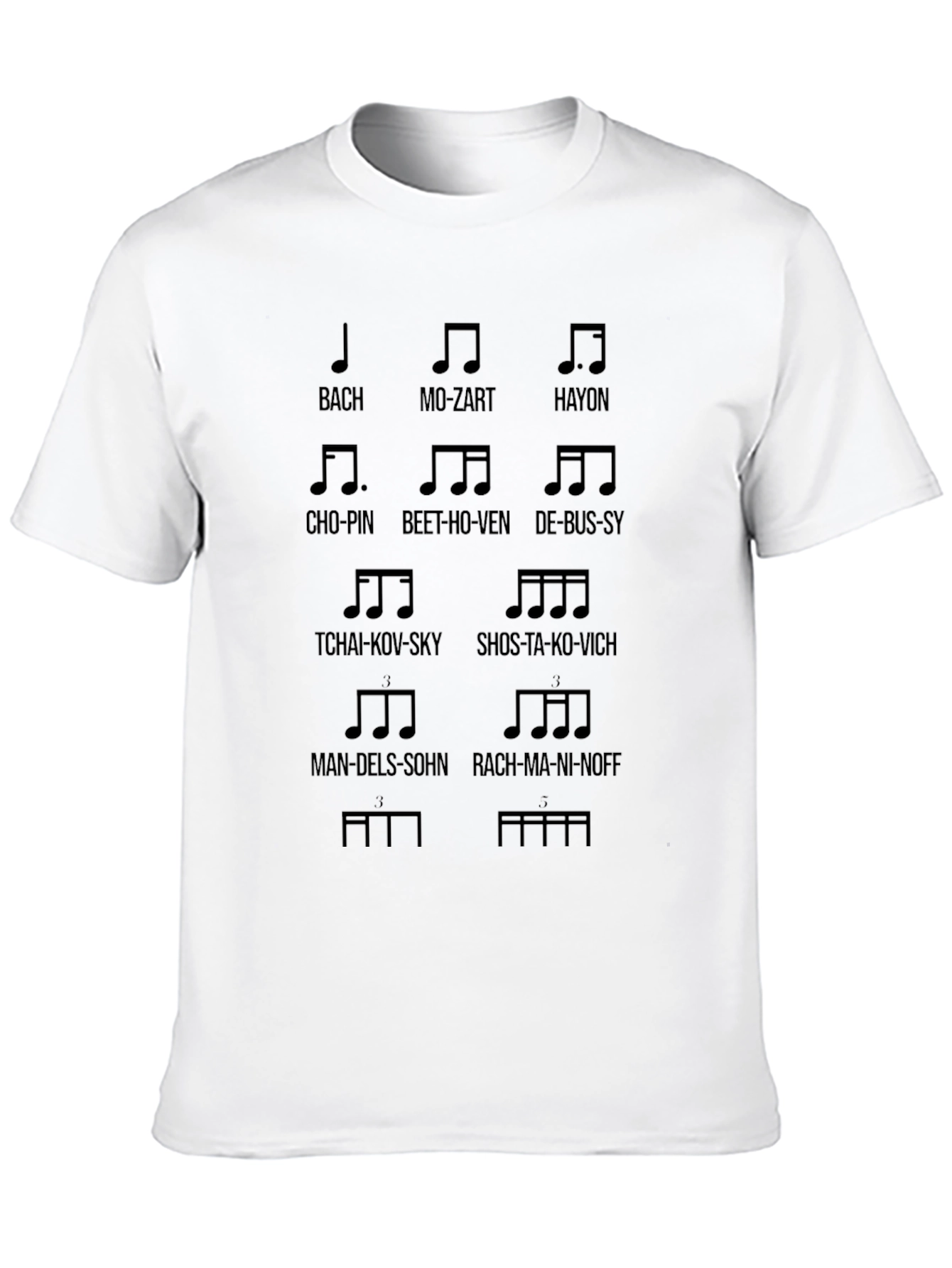 Composer Music Note Pun T-Shirt