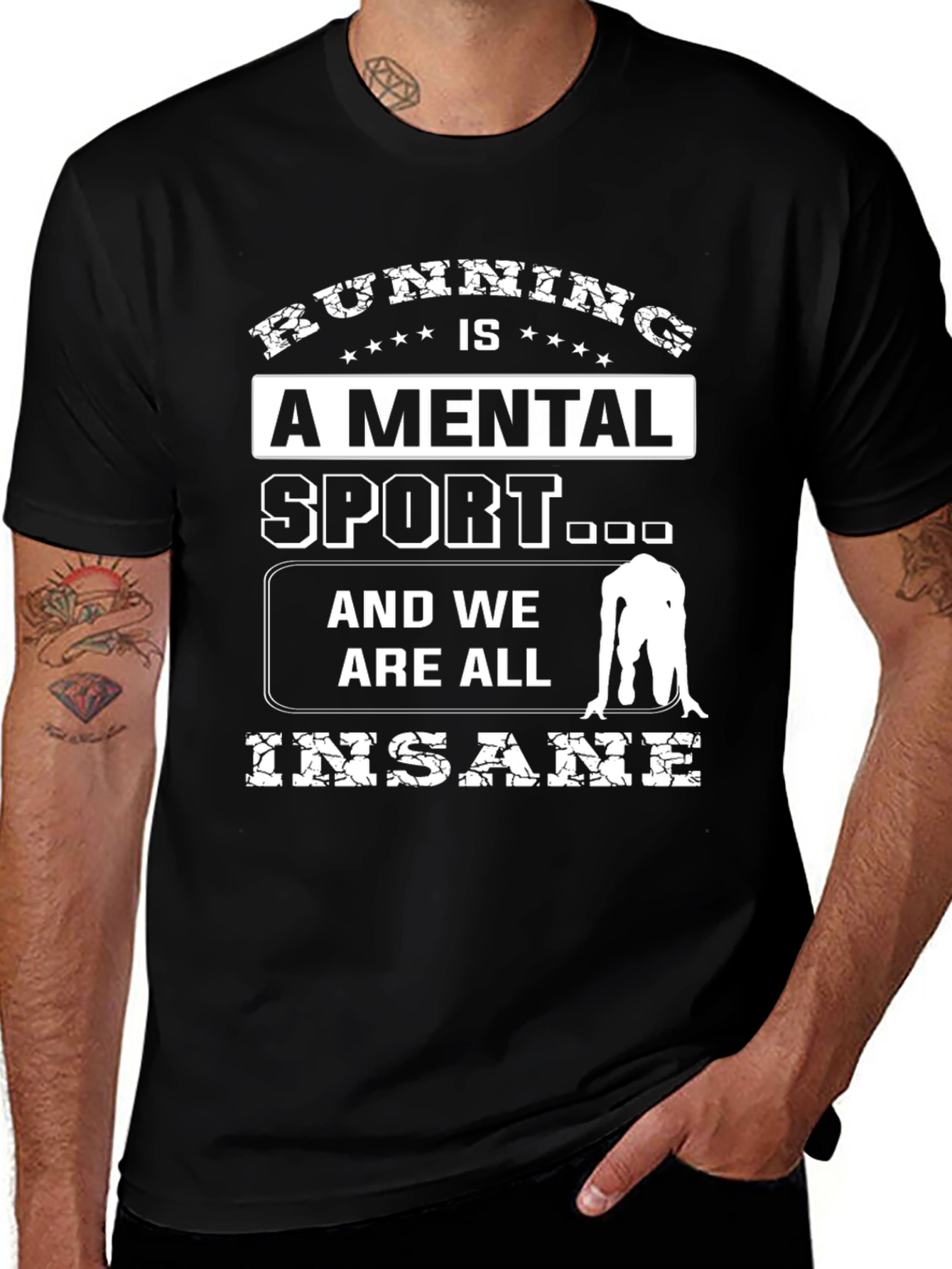 Running is a Mental Sport T-Shirt