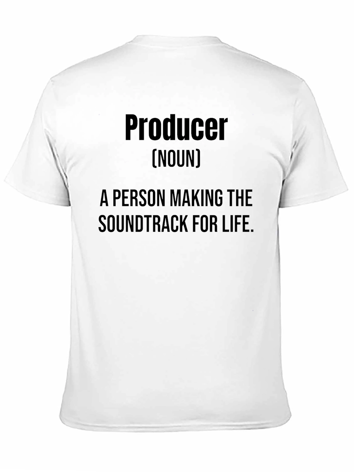 Producer Definition Black T-Shirt