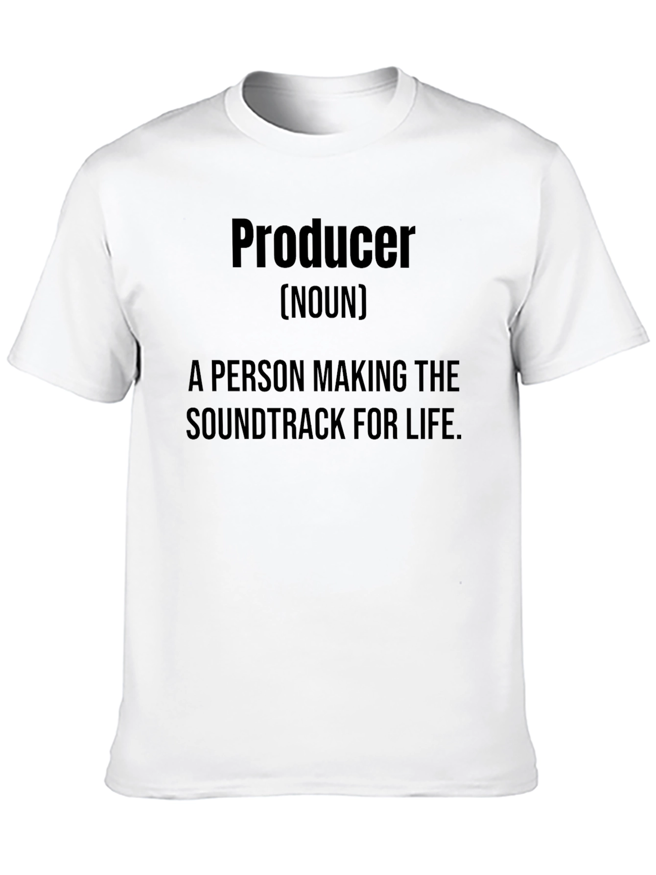Producer Definition Black T-Shirt