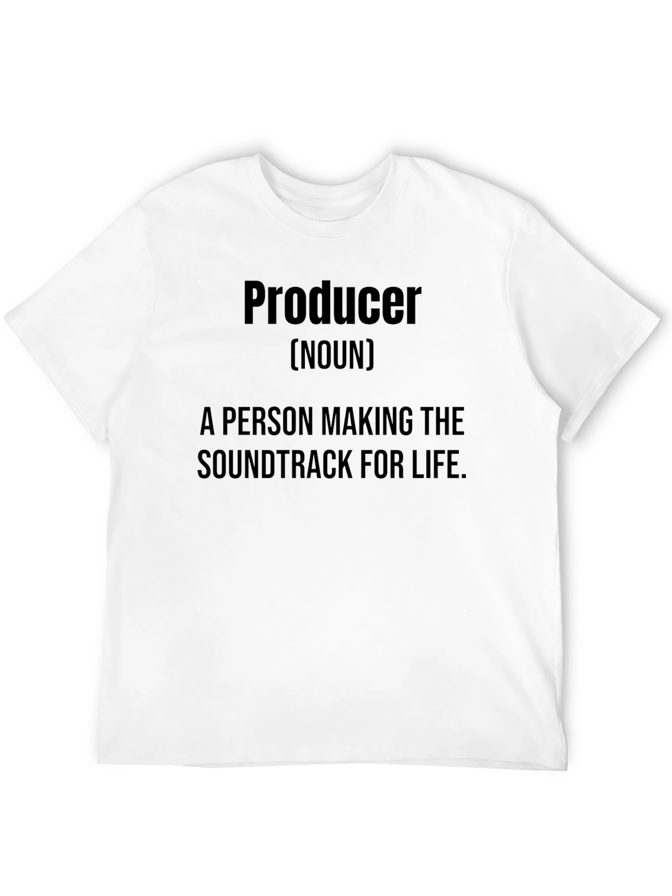 Producer Definition Black T-Shirt