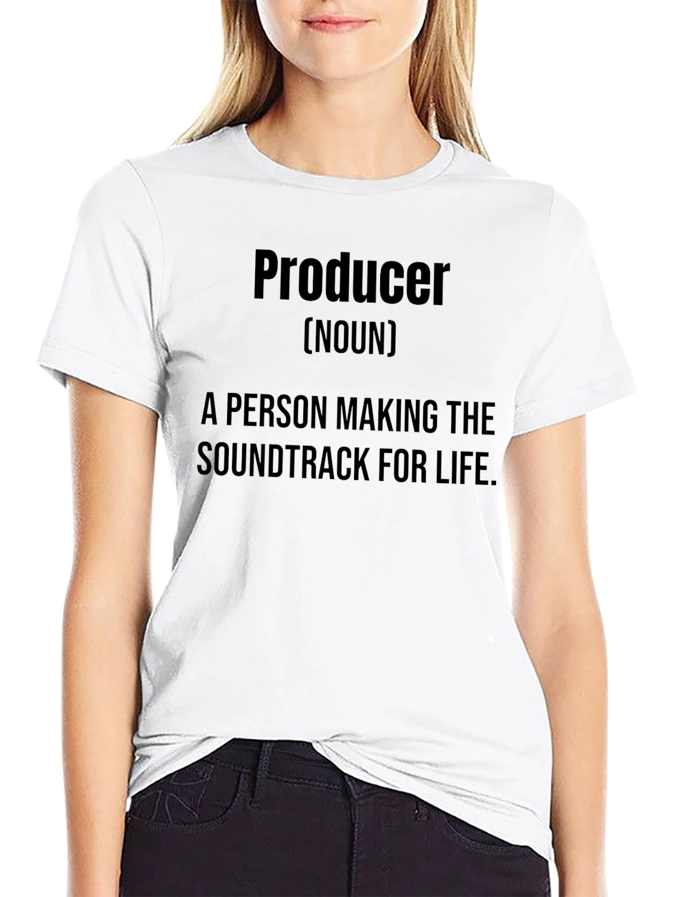 Producer Definition Black T-Shirt