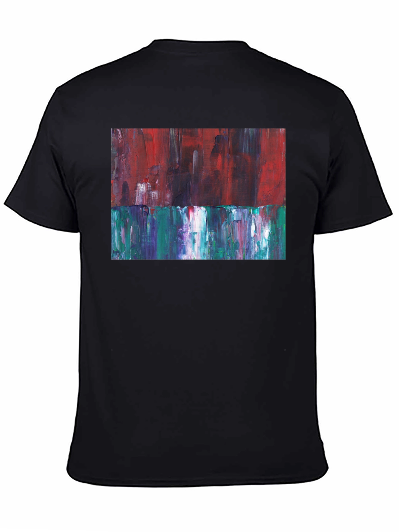 Abstract Expression Tee - Artistic Fashion Statement