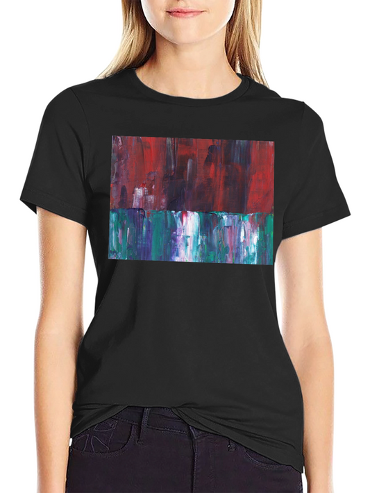 Abstract Expression Tee - Artistic Fashion Statement