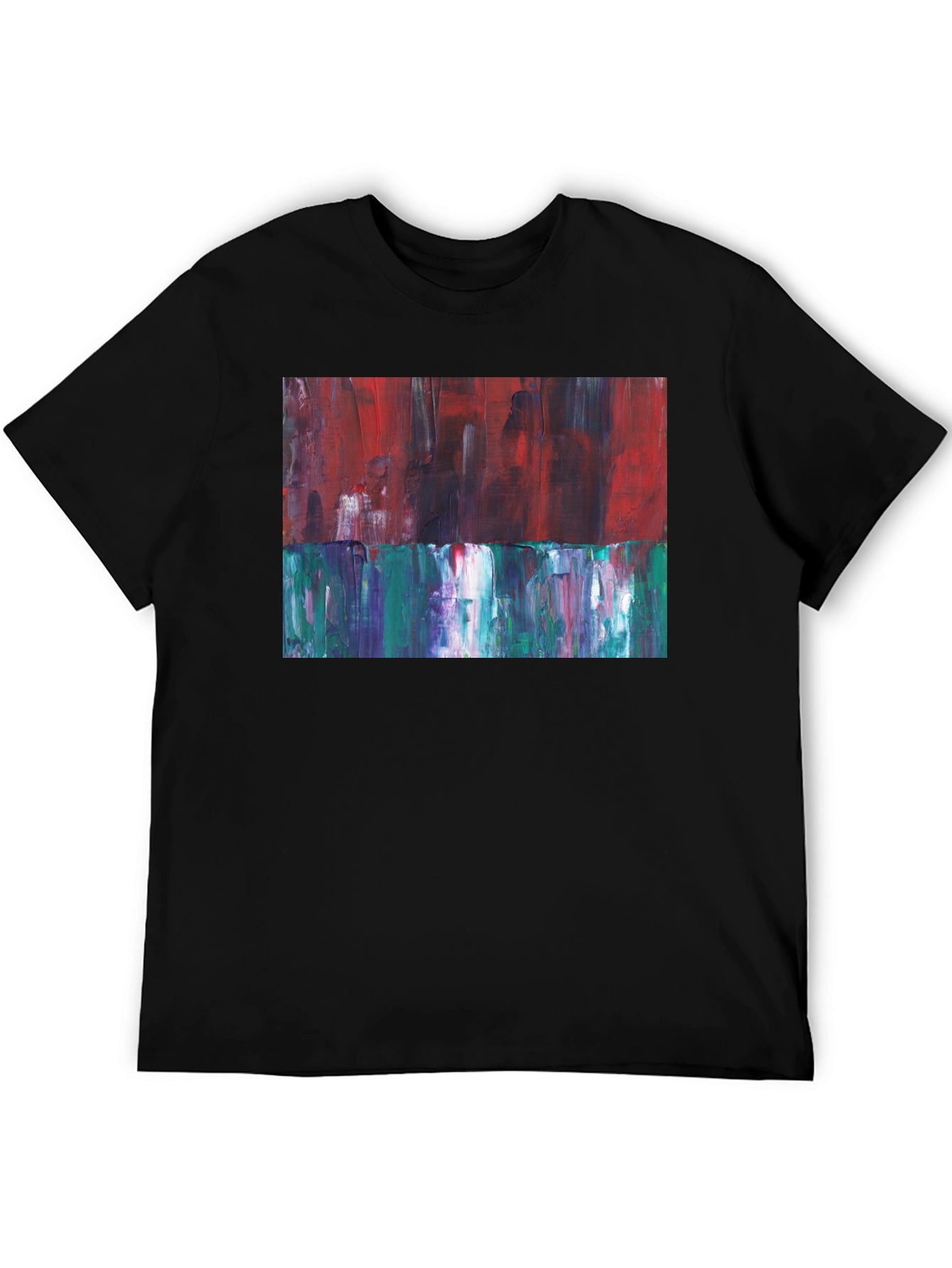 Abstract Expression Tee - Artistic Fashion Statement