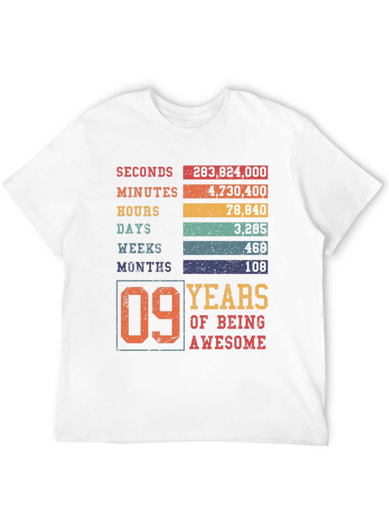 9th Birthday Awesome T-Shirt