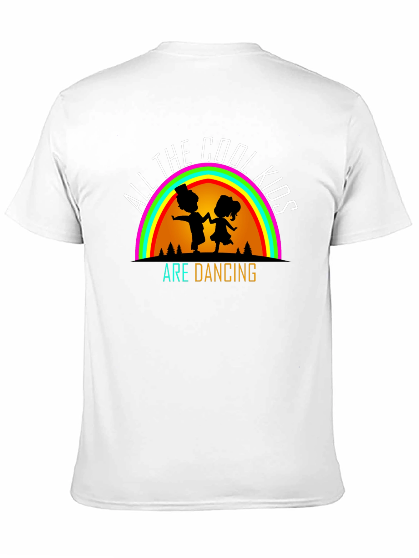 Cool Kids Dancing Black T-Shirt
