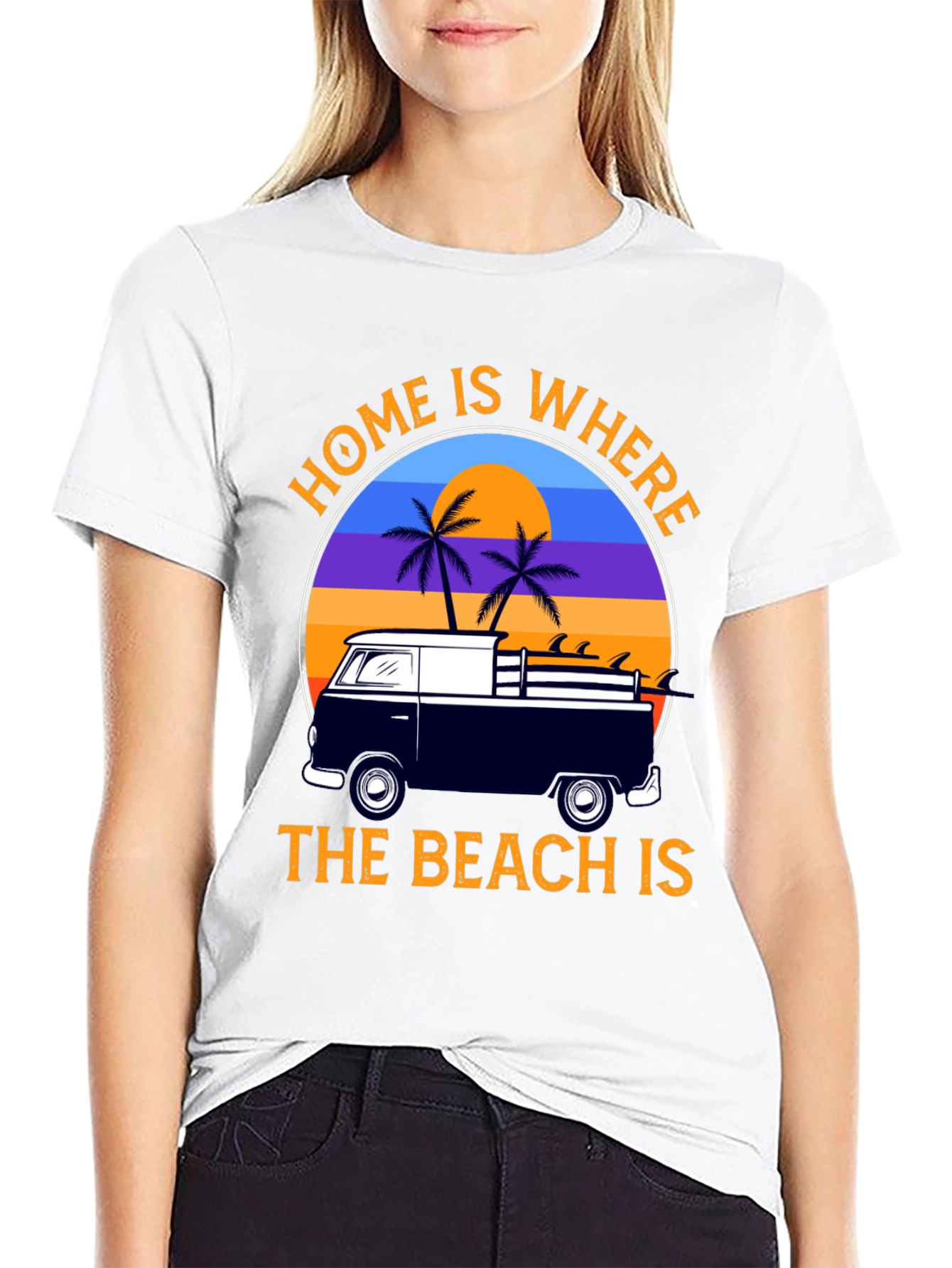 Beach Van Graphic T-Shirt