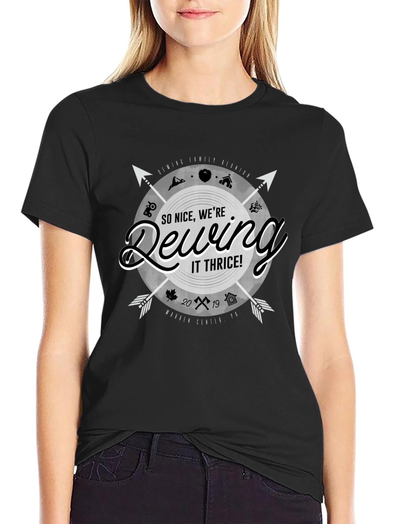 Dewing It Thrice T-Shirt - Family Reunion
