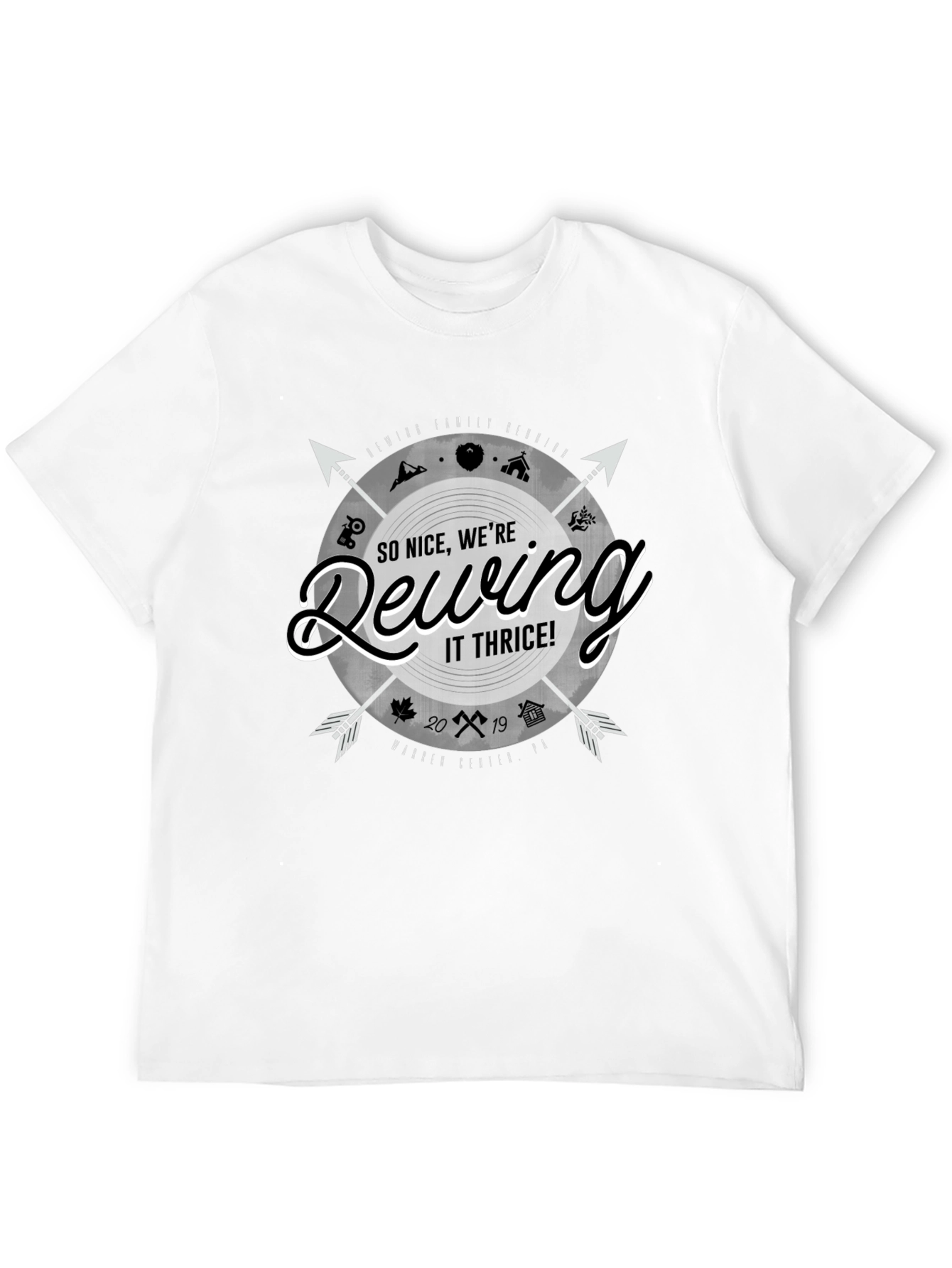 Dewing It Thrice T-Shirt - Family Reunion