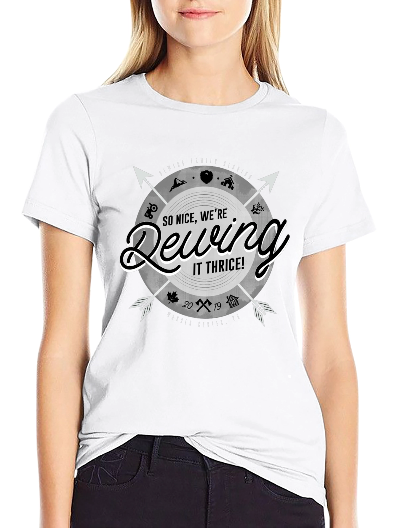 Dewing It Thrice T-Shirt - Family Reunion