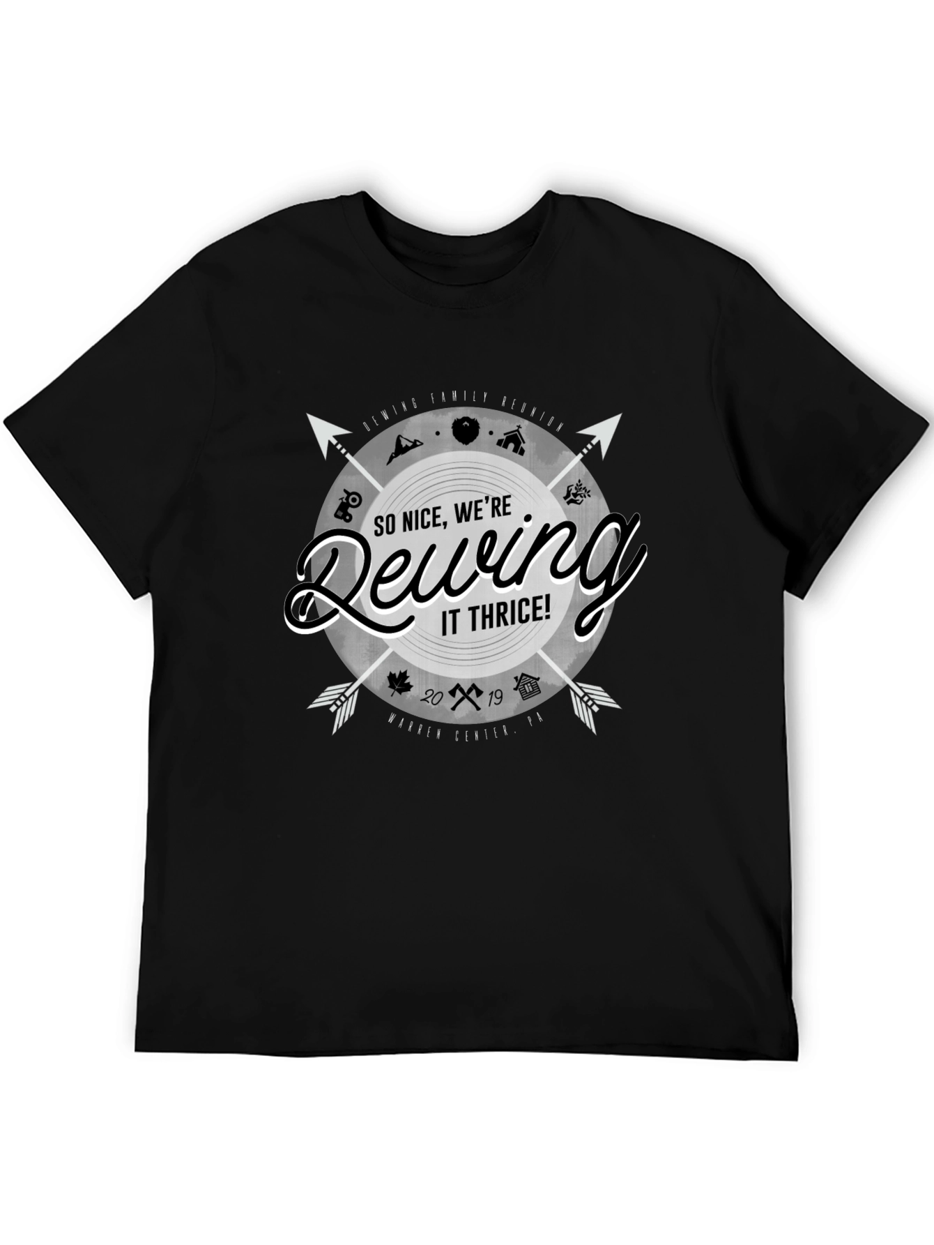 Dewing It Thrice T-Shirt - Family Reunion