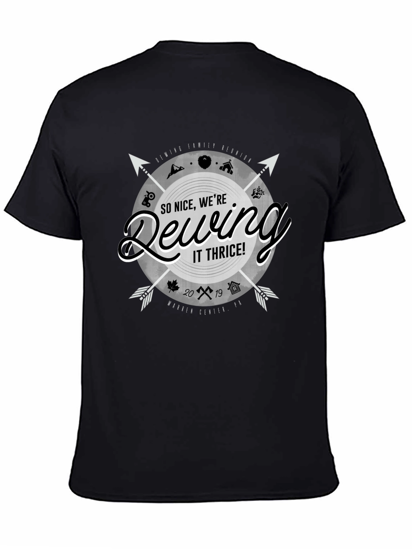 Dewing It Thrice T-Shirt - Family Reunion