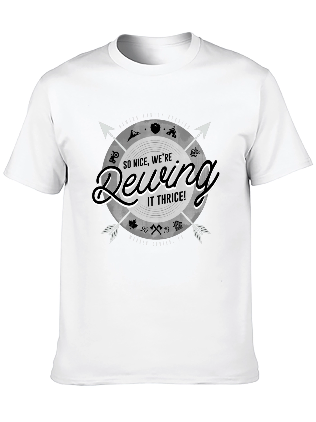 Dewing It Thrice T-Shirt - Family Reunion
