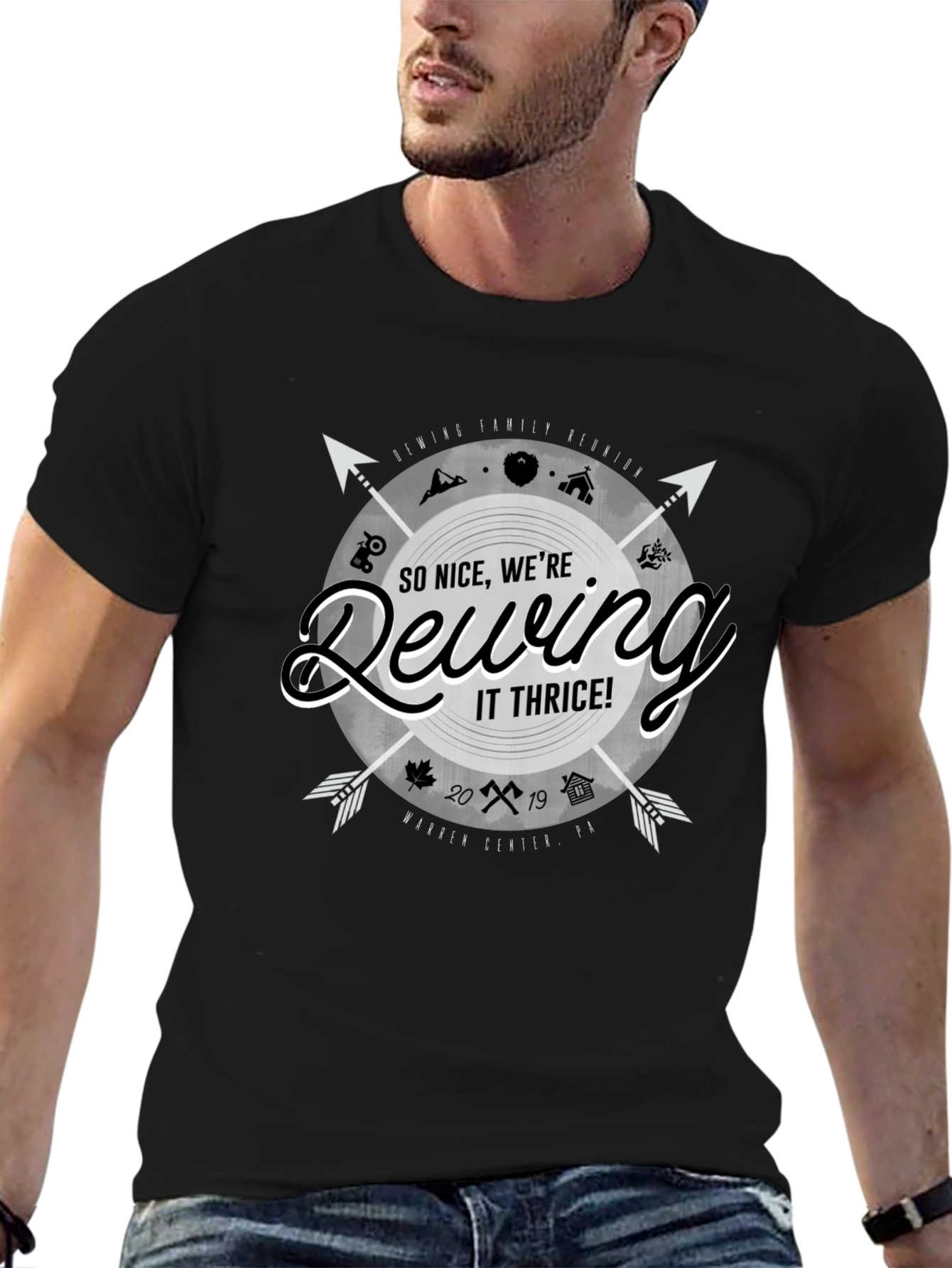 Dewing It Thrice T-Shirt - Family Reunion