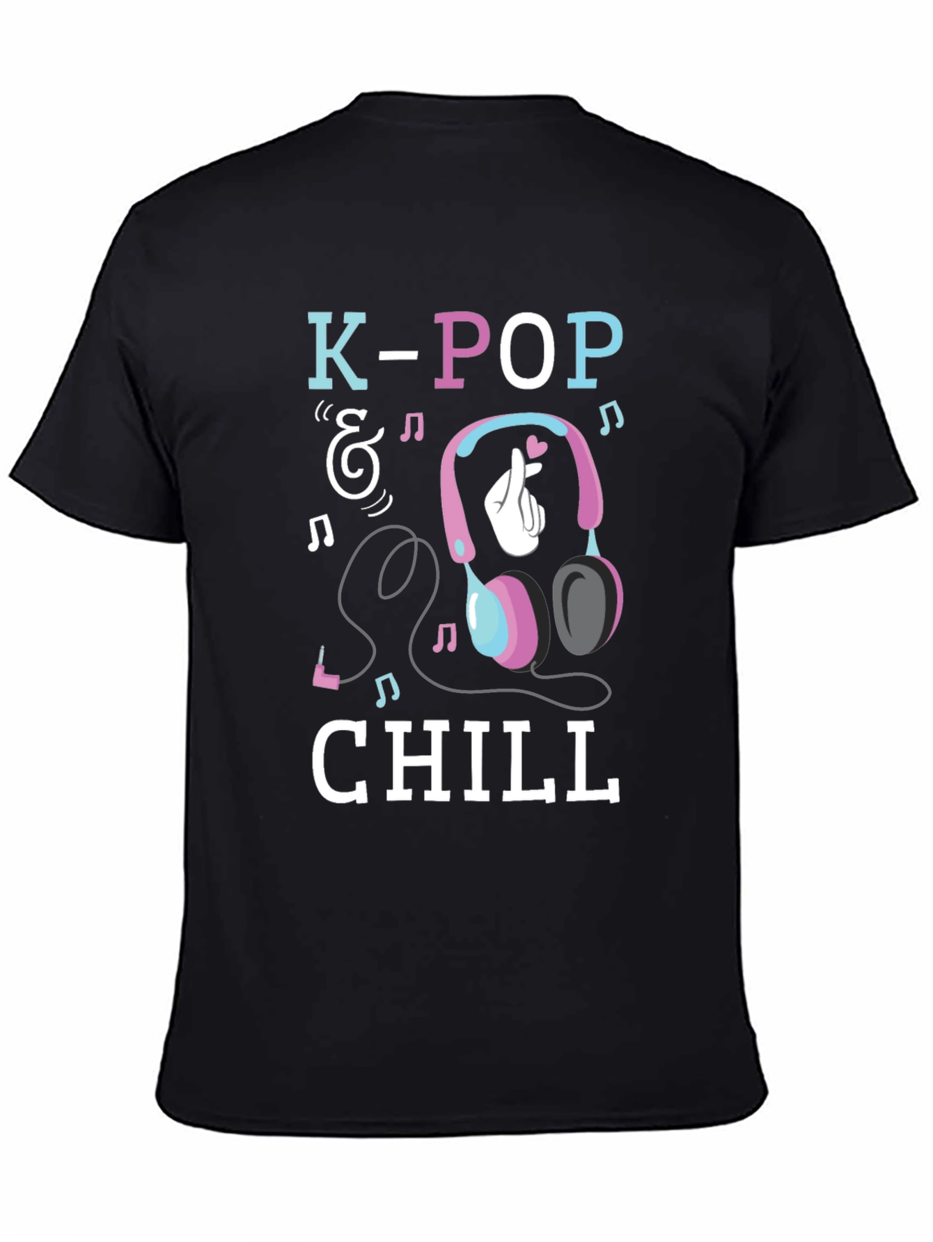 K-Pop & Chill Graphic T-Shirt