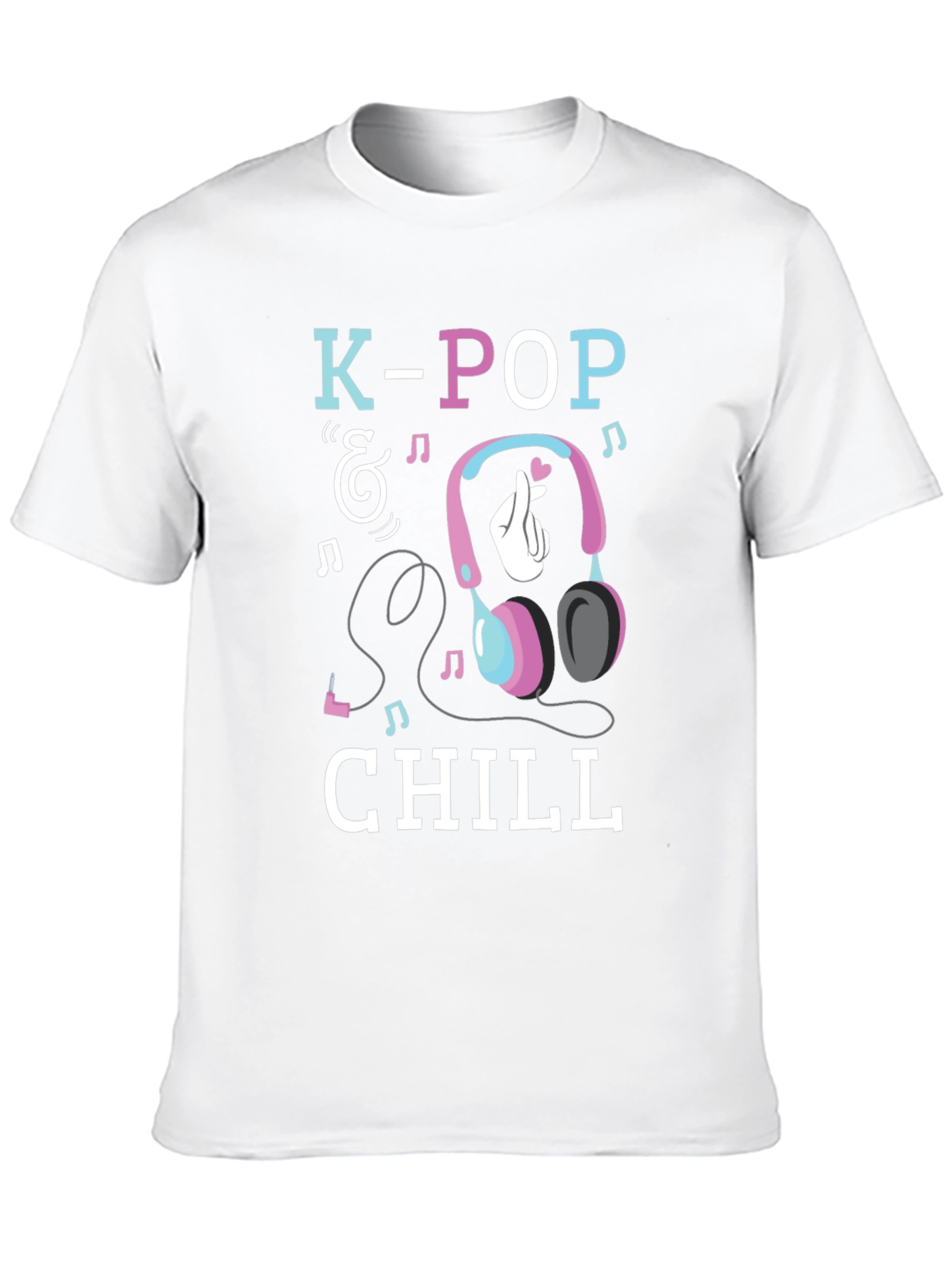 K-Pop & Chill Graphic T-Shirt