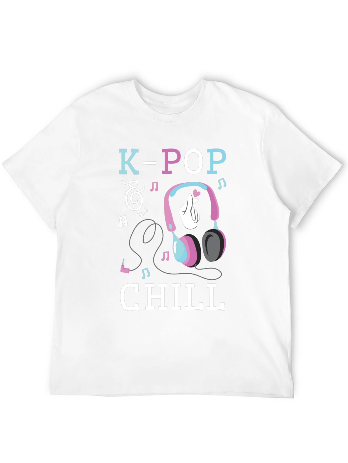 K-Pop & Chill Graphic T-Shirt