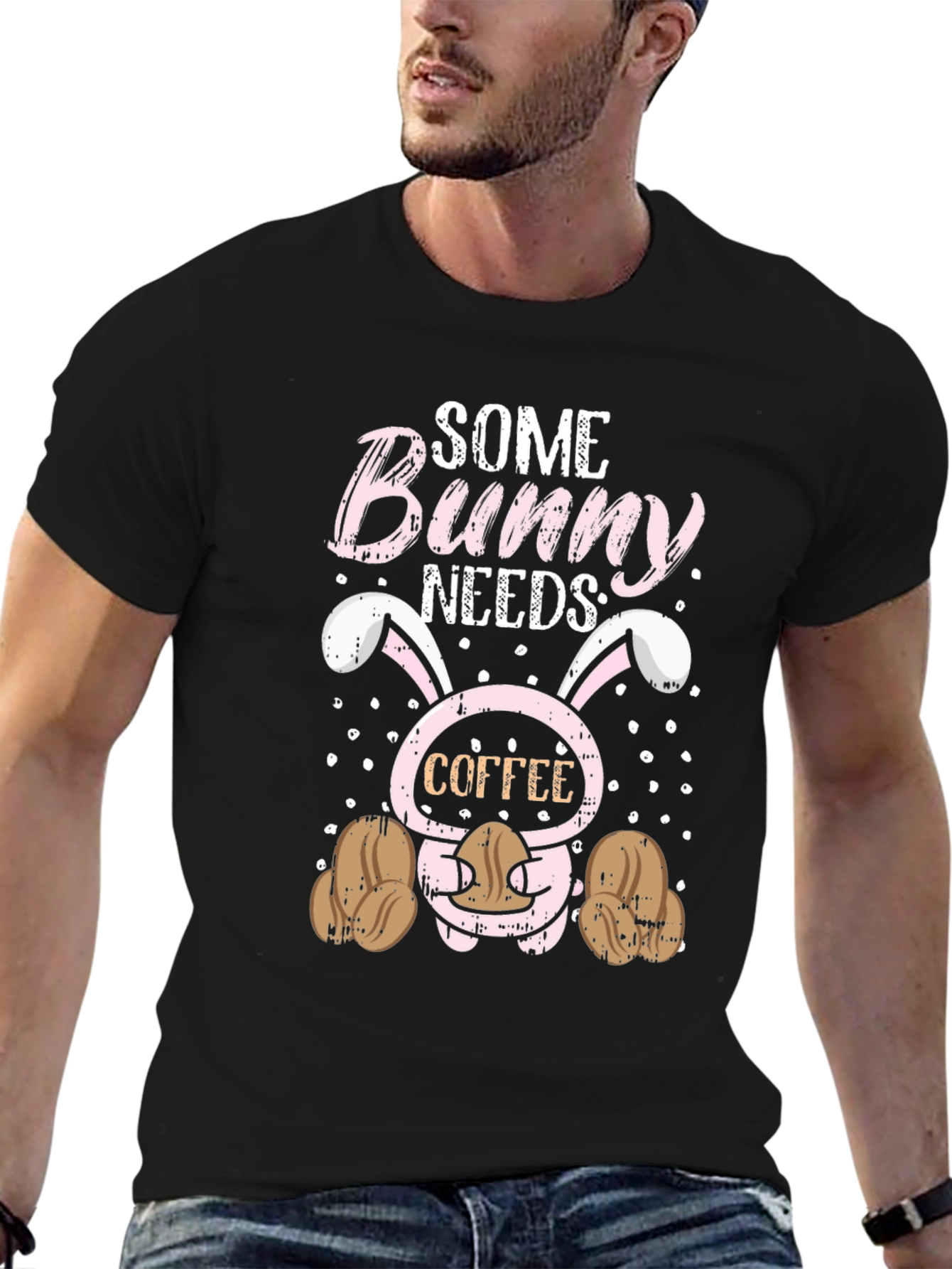 Some Bunny Needs Coffee T-Shirt