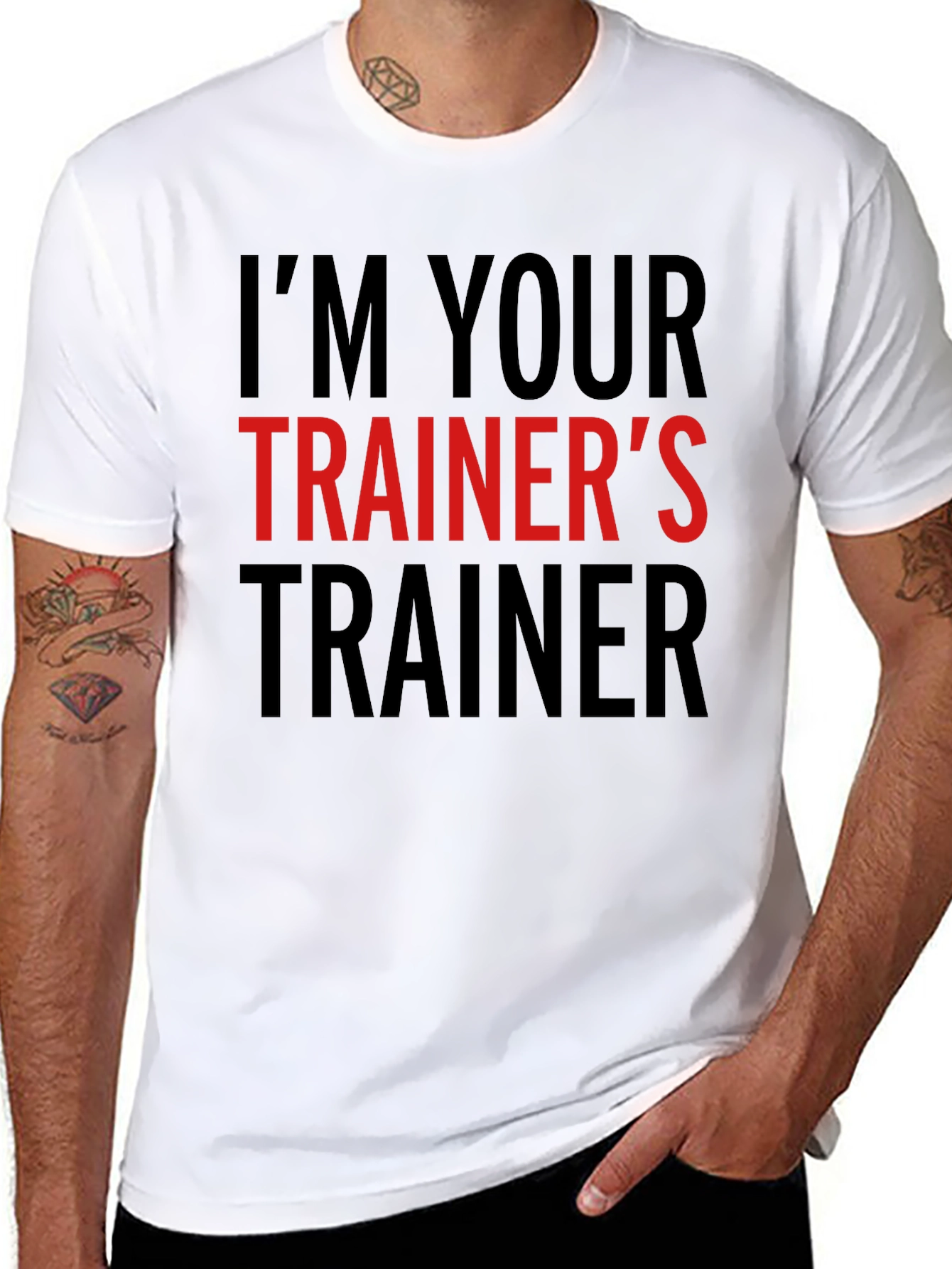 Trainers Trainer Graphic Tee - Black
