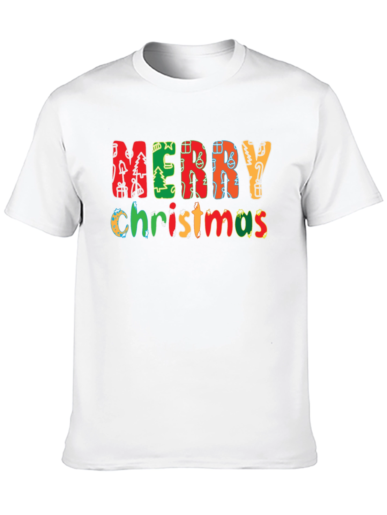 Merry Christmas Graphic Tee Holiday Shirt