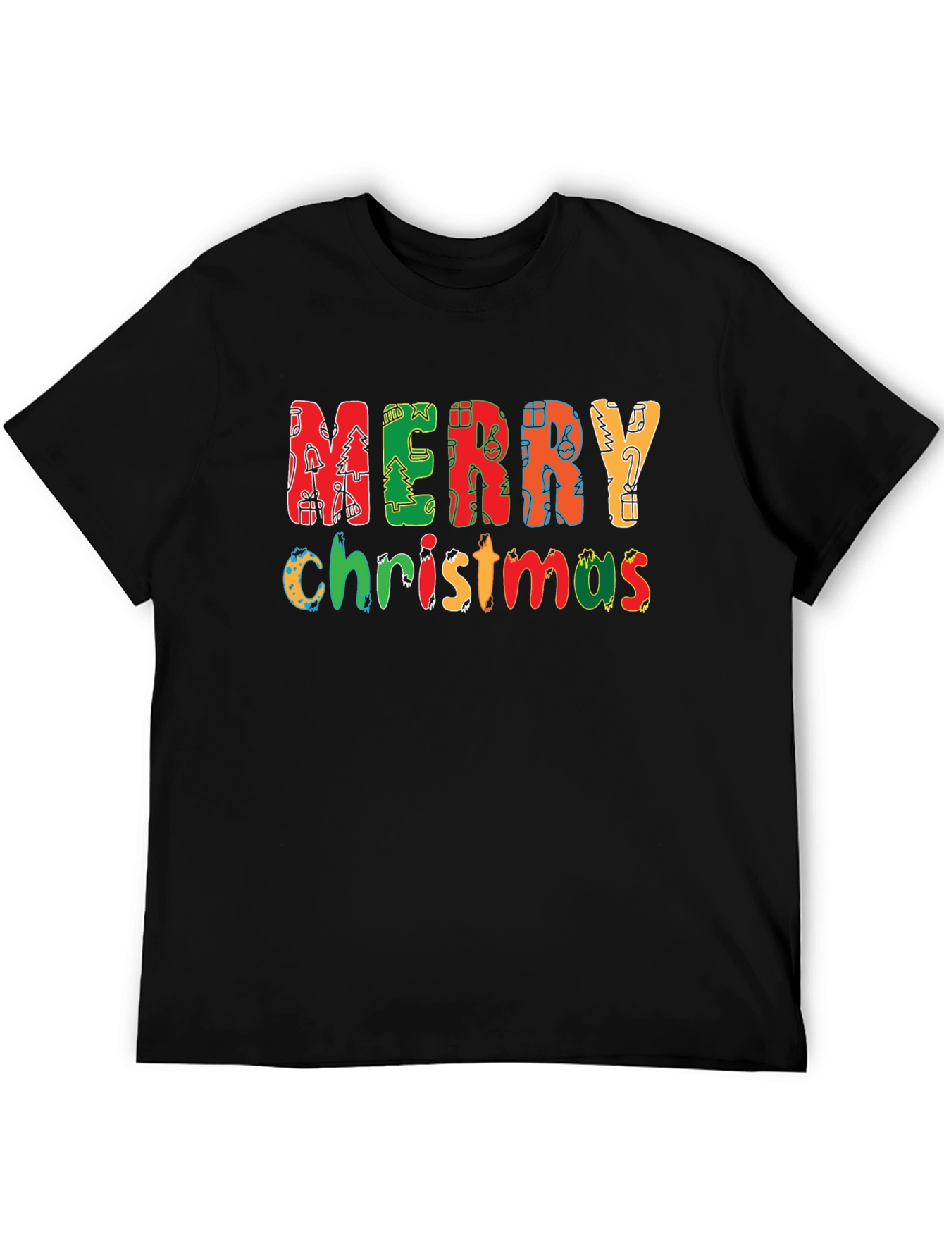 Merry Christmas Graphic Tee Holiday Shirt