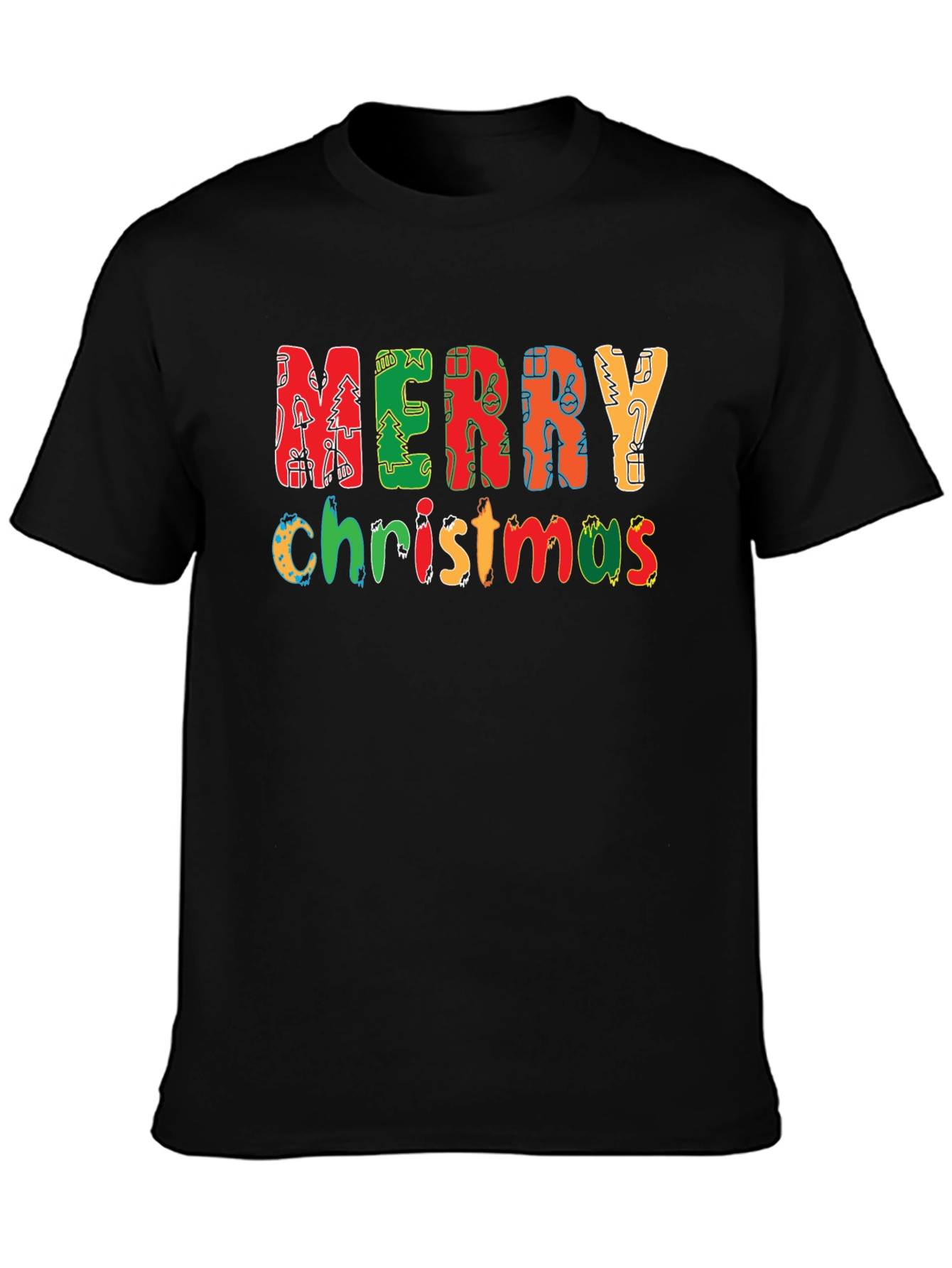 Merry Christmas Graphic Tee Holiday Shirt