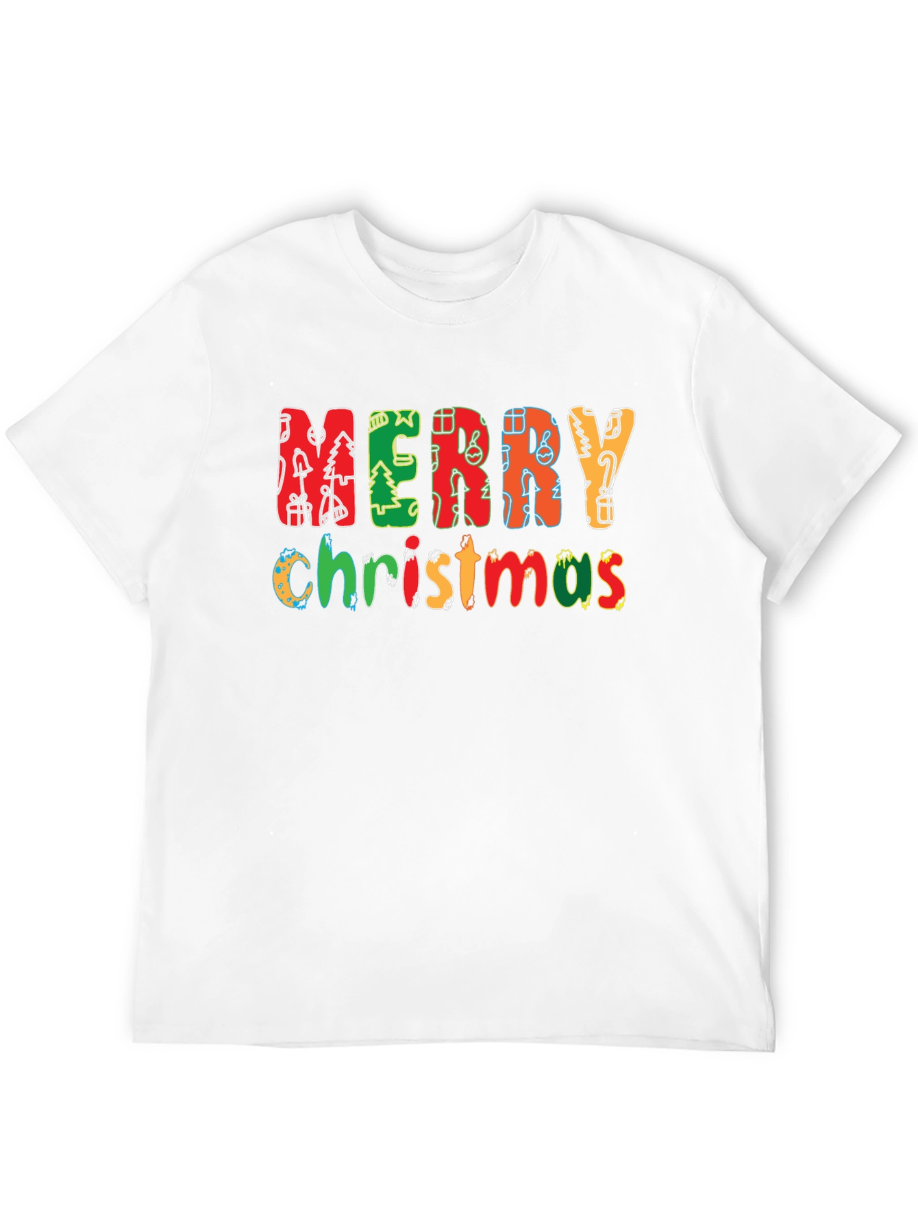 Merry Christmas Graphic Tee Holiday Shirt