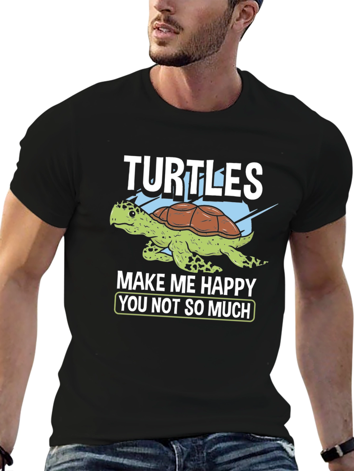 Turtles Make Me Happy T-Shirt