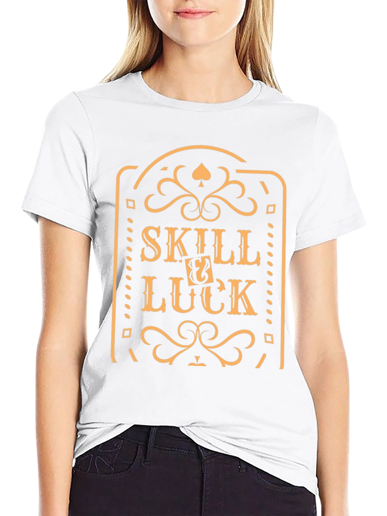 Skill and Luck Graphic T-Shirt