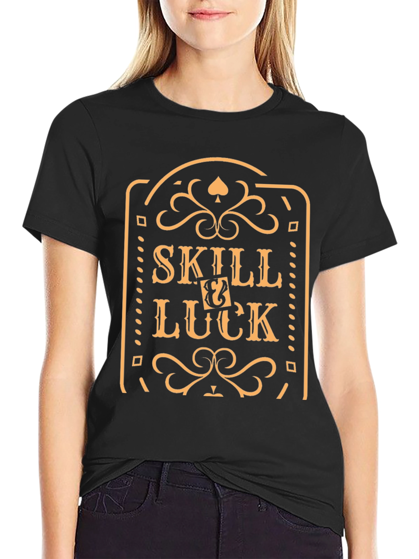 Skill and Luck Graphic T-Shirt