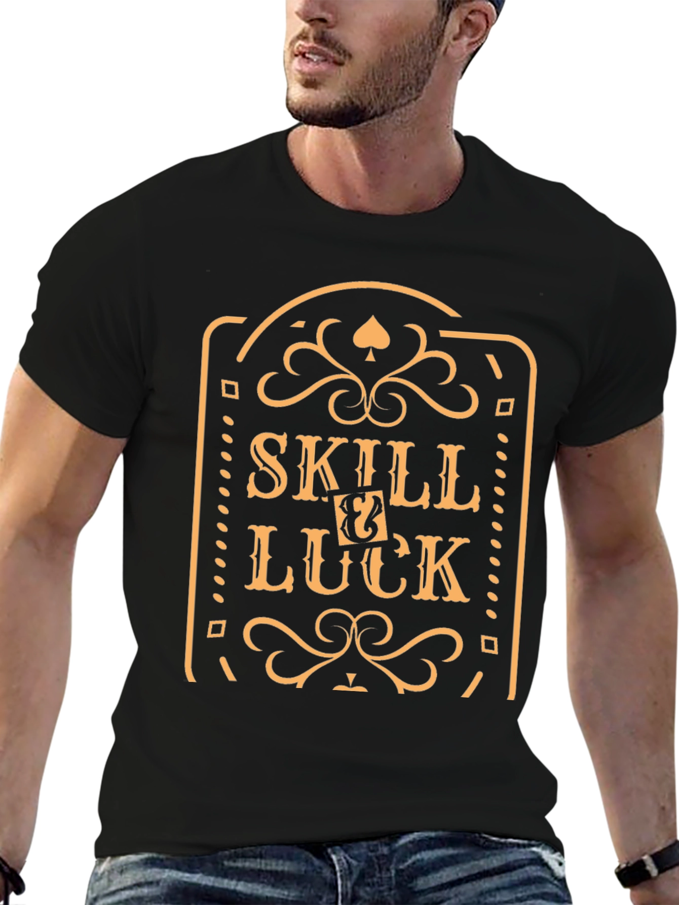 Skill and Luck Graphic T-Shirt
