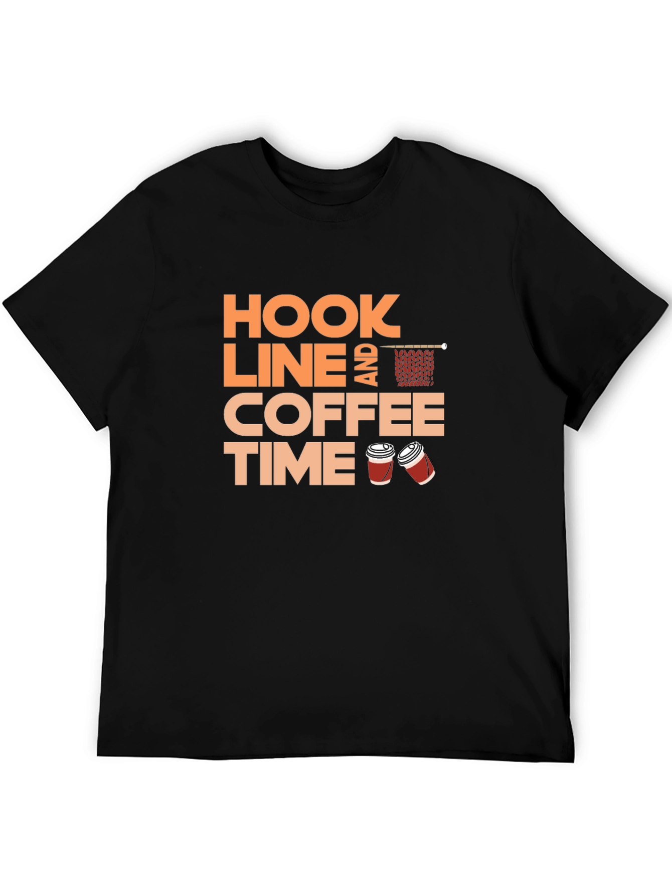 Hook Line & Coffee Time T-Shirt