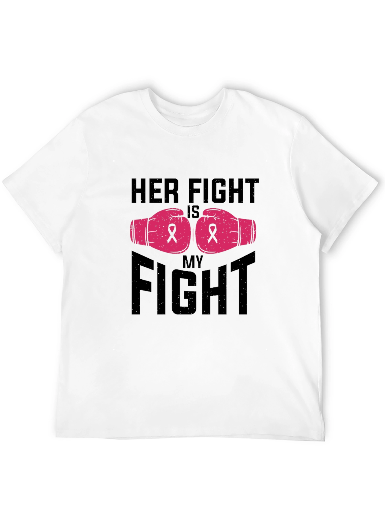 Her Fight Is My Fight Breast Cancer Awareness T-Shirt