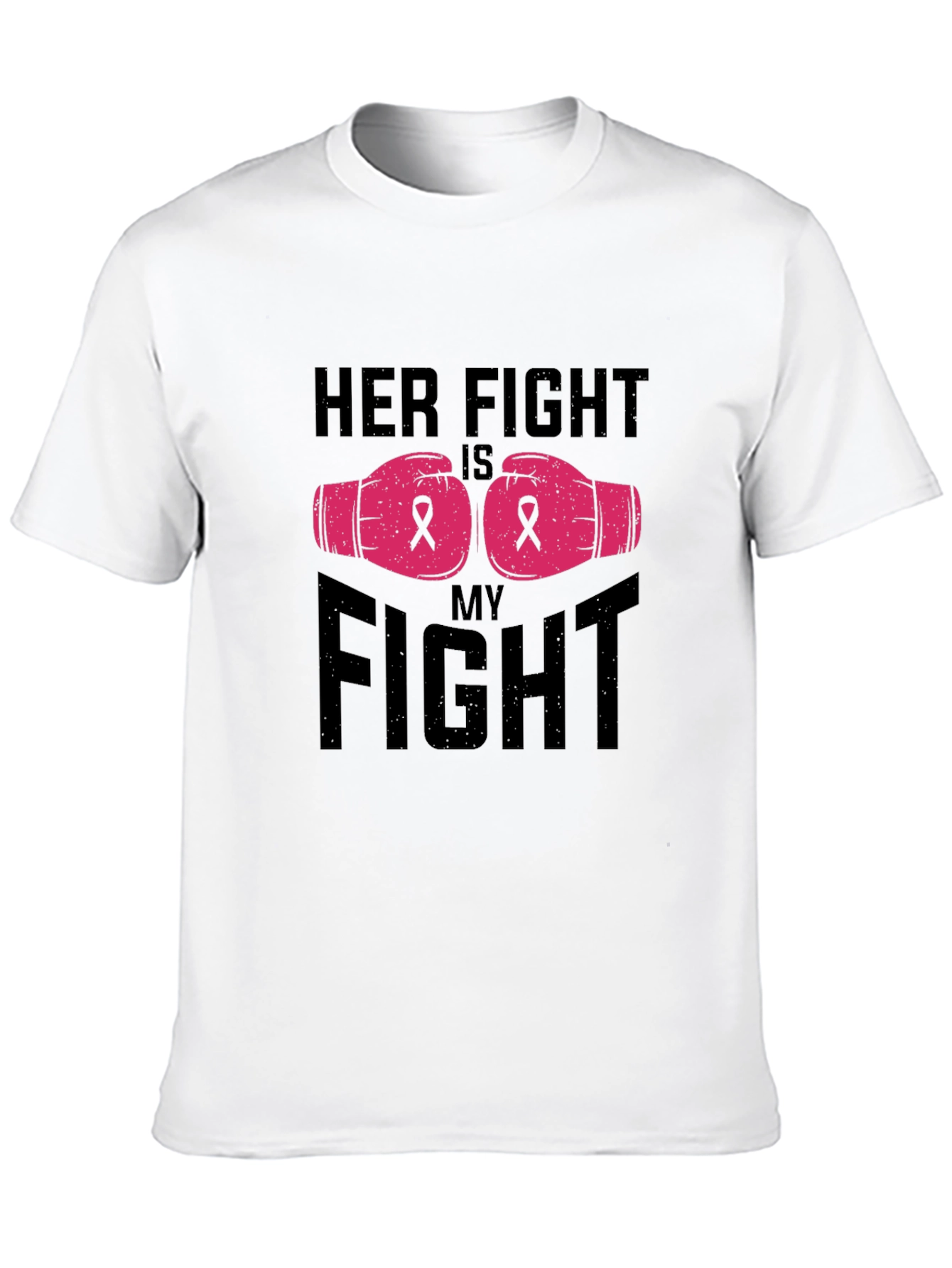 Her Fight Is My Fight Breast Cancer Awareness T-Shirt