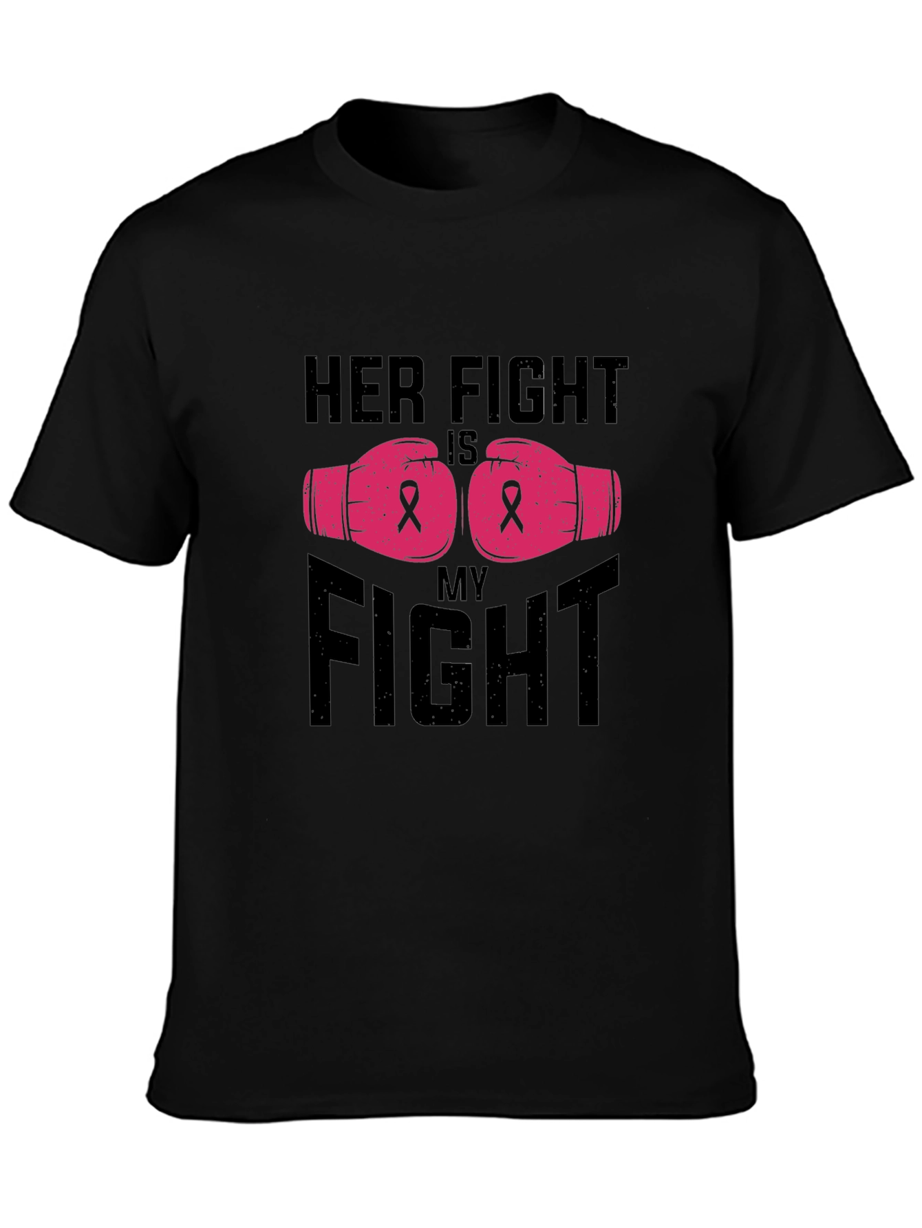 Her Fight Is My Fight Breast Cancer Awareness T-Shirt