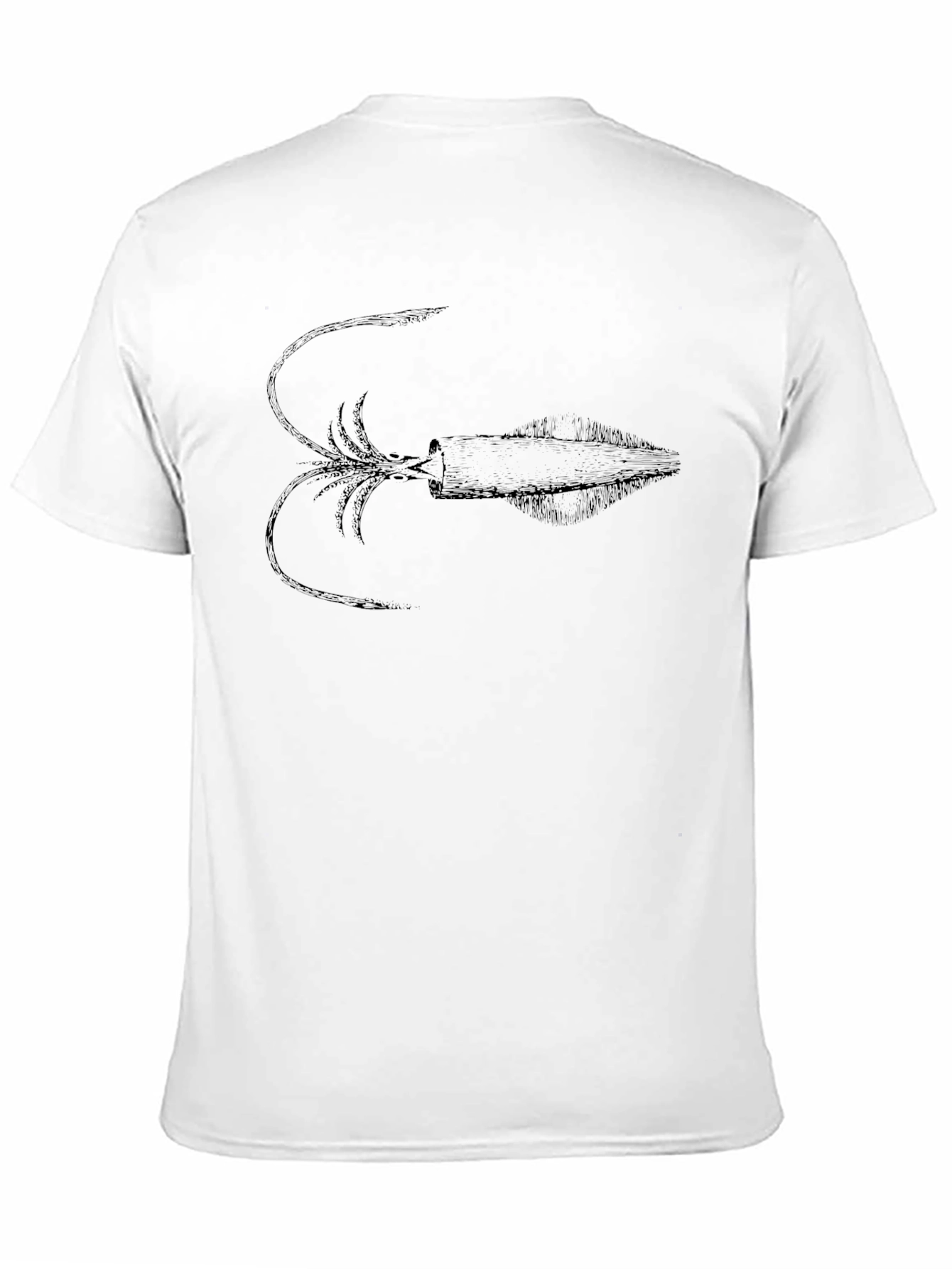Squid Graphic Tee - Black