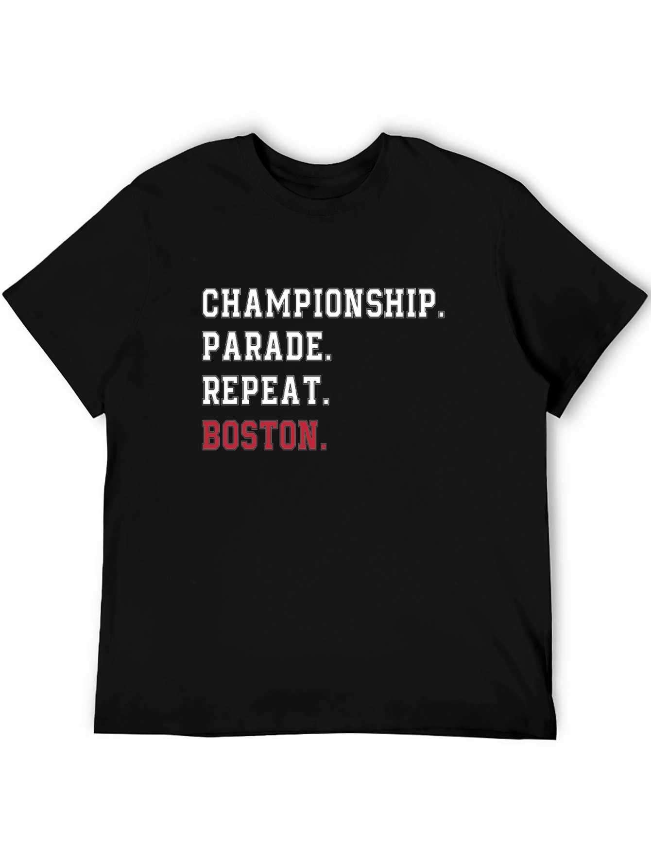 Boston Championship Parade Repeat T-Shirt