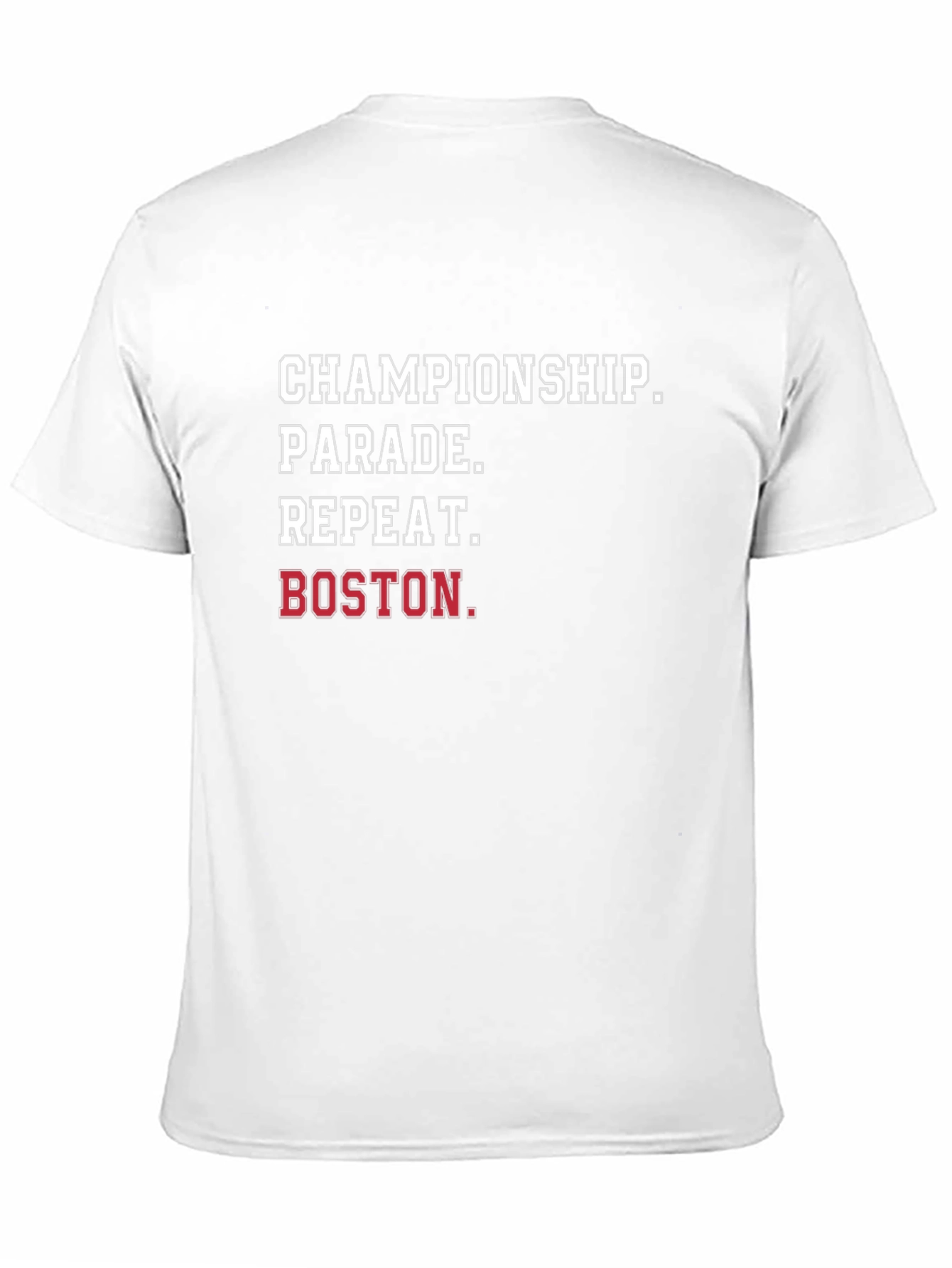 Boston Championship Parade Repeat T-Shirt