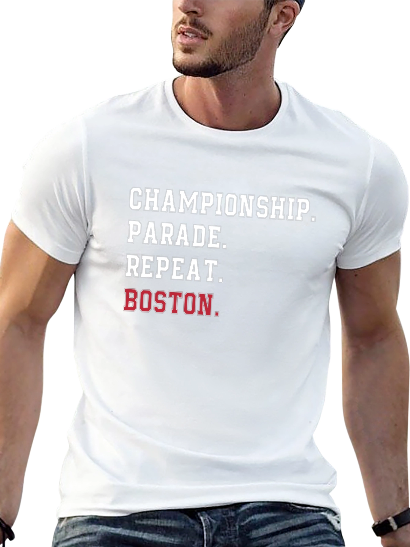 Boston Championship Parade Repeat T-Shirt
