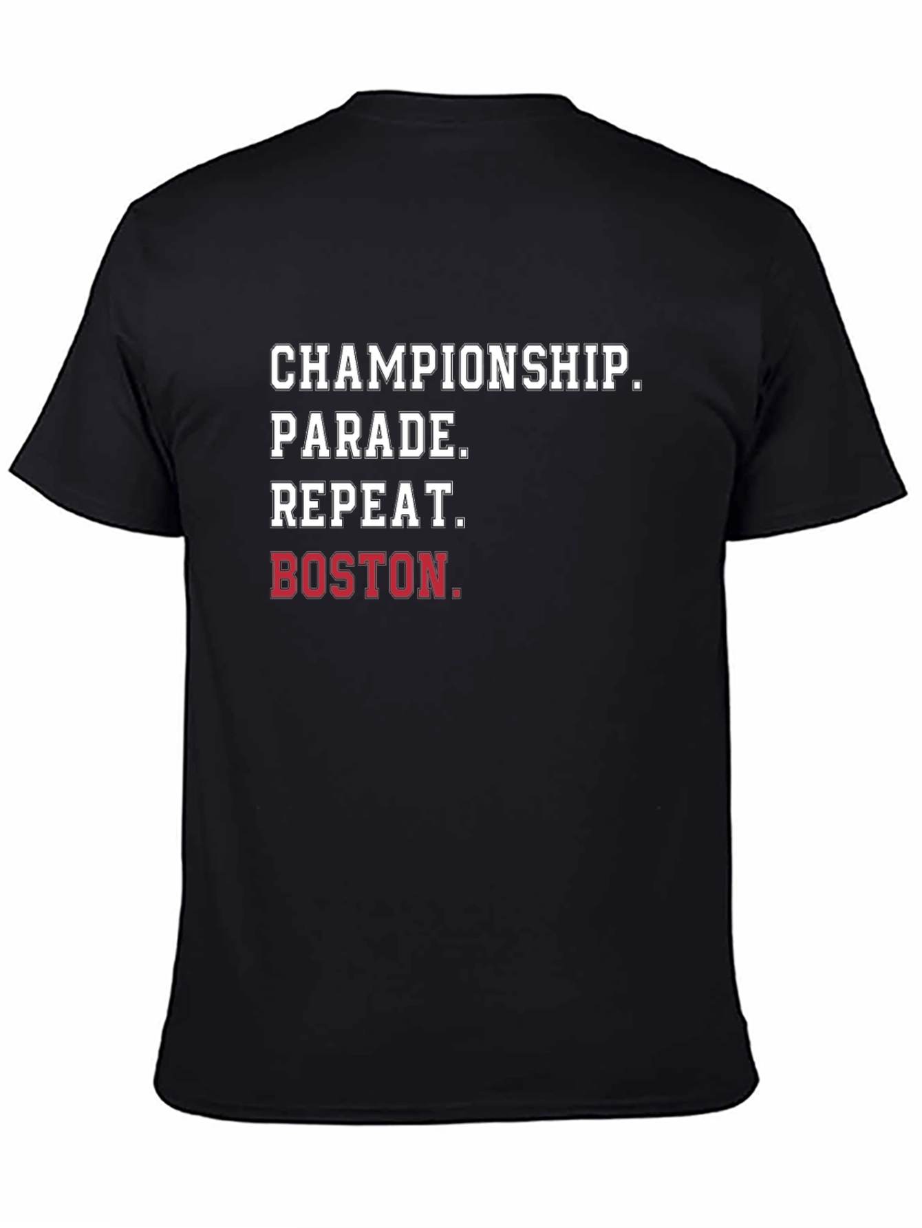 Boston Championship Parade Repeat T-Shirt