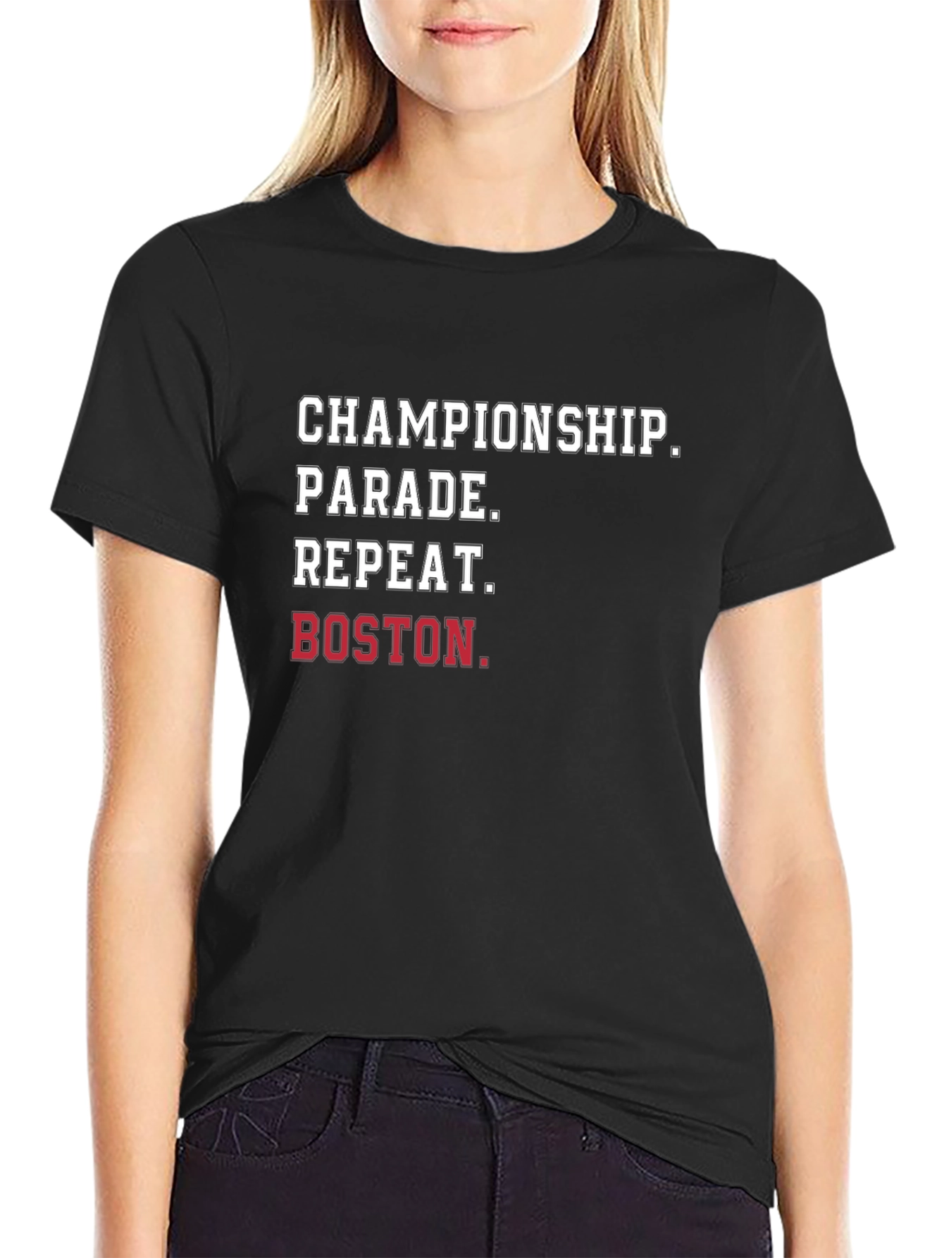 Boston Championship Parade Repeat T-Shirt